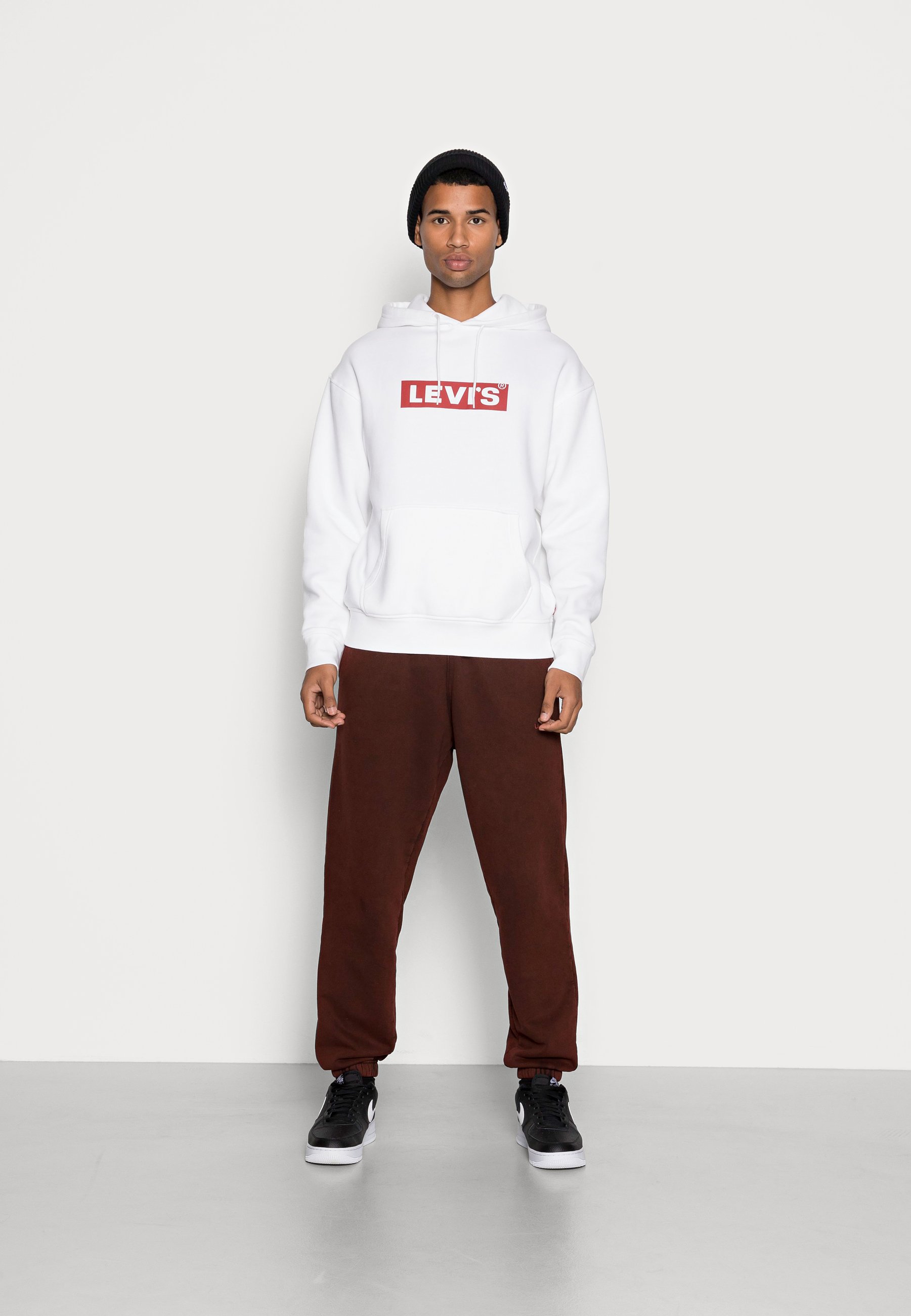 Levi's® RELAXD GRAPHIC HOODIE UNISEX - Hoodie - white