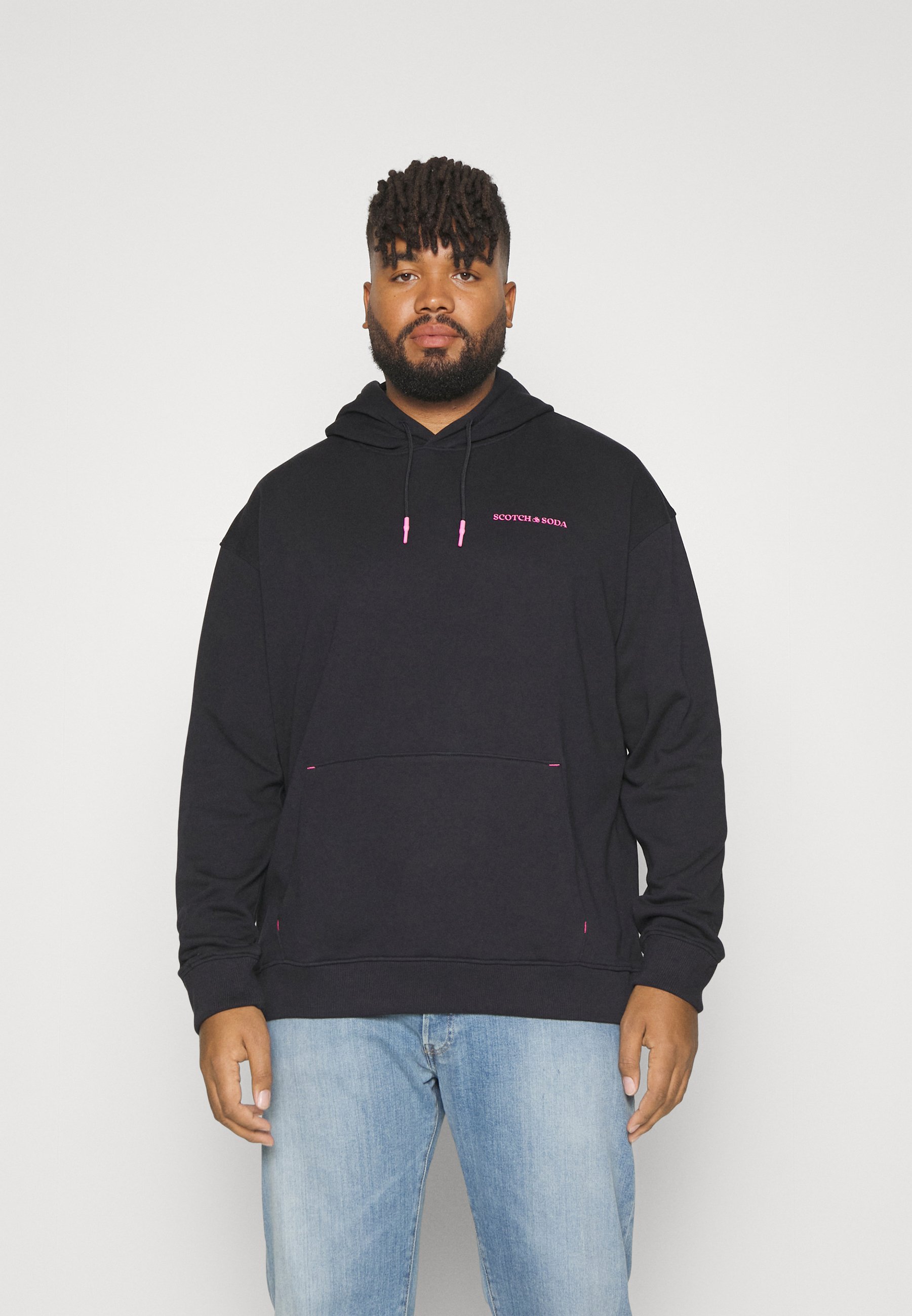 Scotch & Soda PLUS HOODIE IN ORGANIC UNISEX - Sweatshirt - navy/dark blue