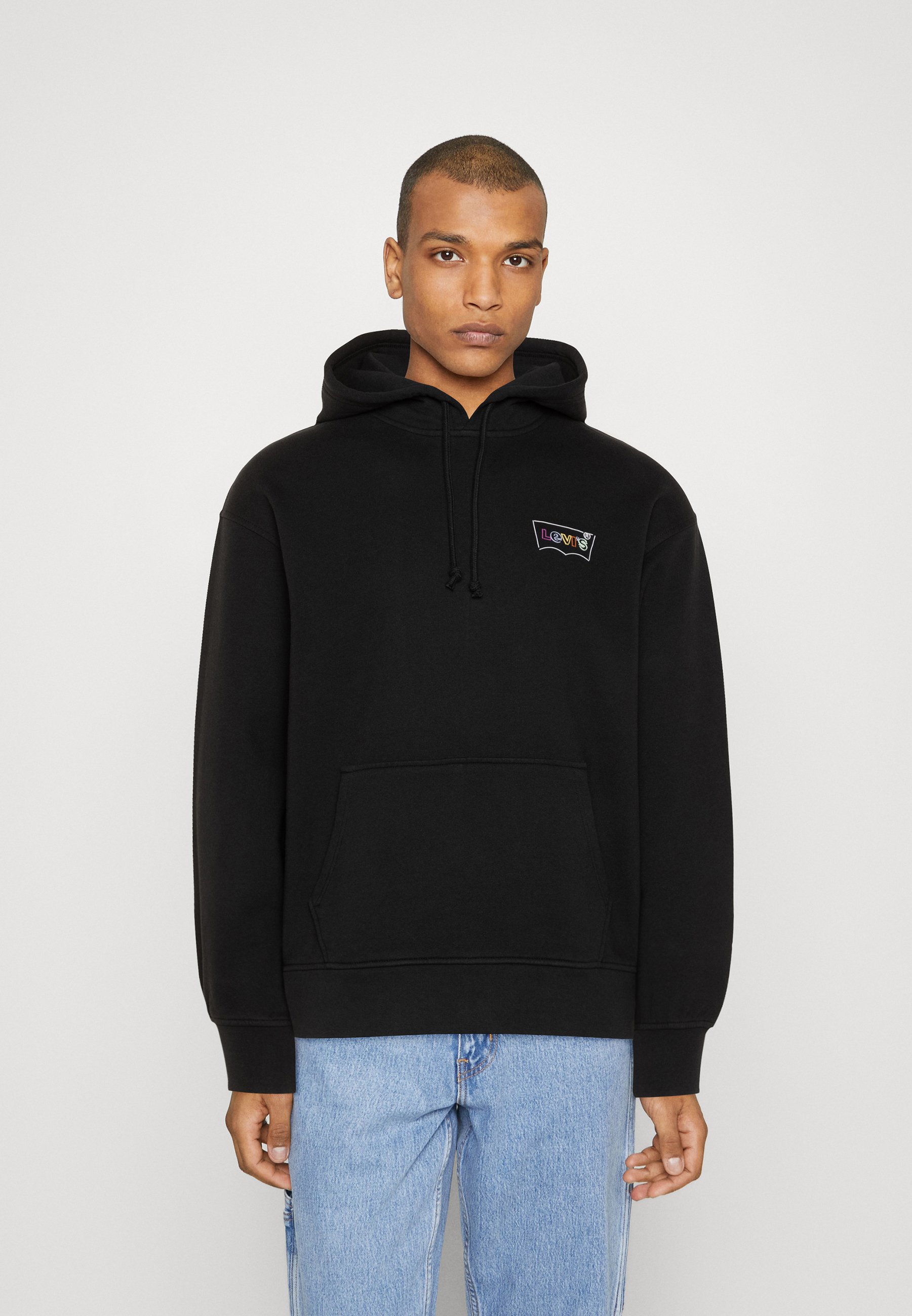 Levi's® RELAXED GRAPHIC - Hoodie - black