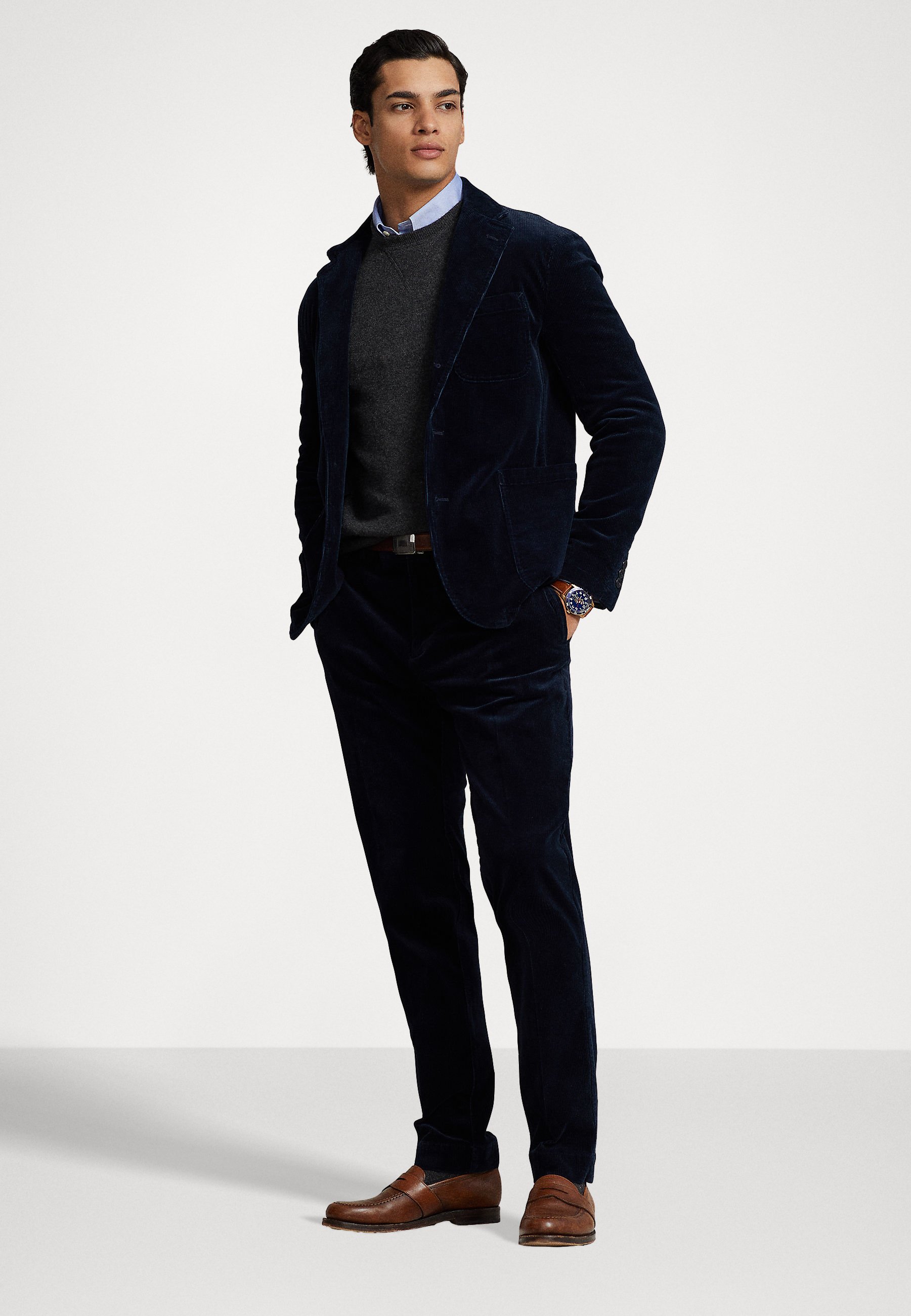 Polo Ralph Lauren SINGLE BREASTED SPORTCOAT - Suit jacket - aviator navy/blue