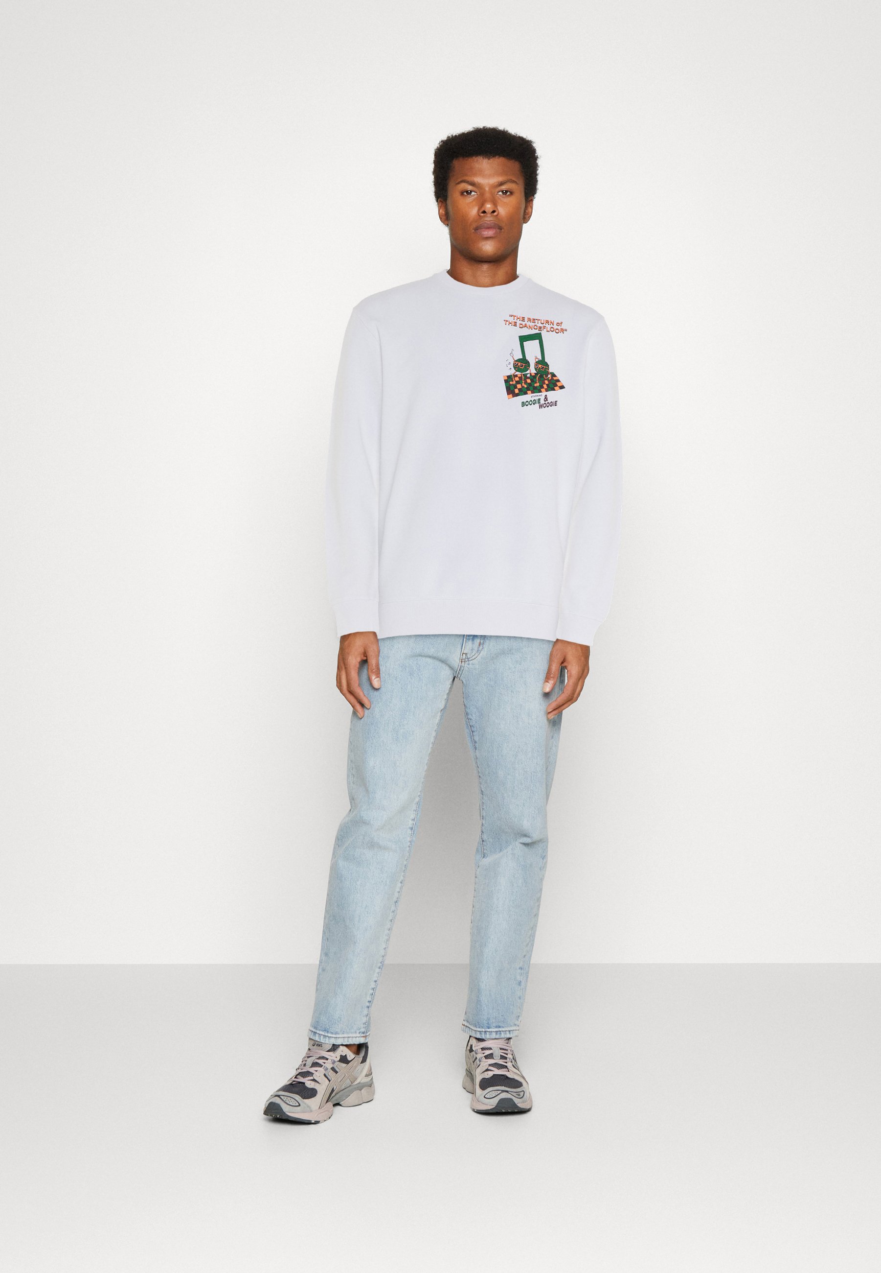 Scotch & Soda REGULAR FIT ARTWORK - Sweatshirt - white