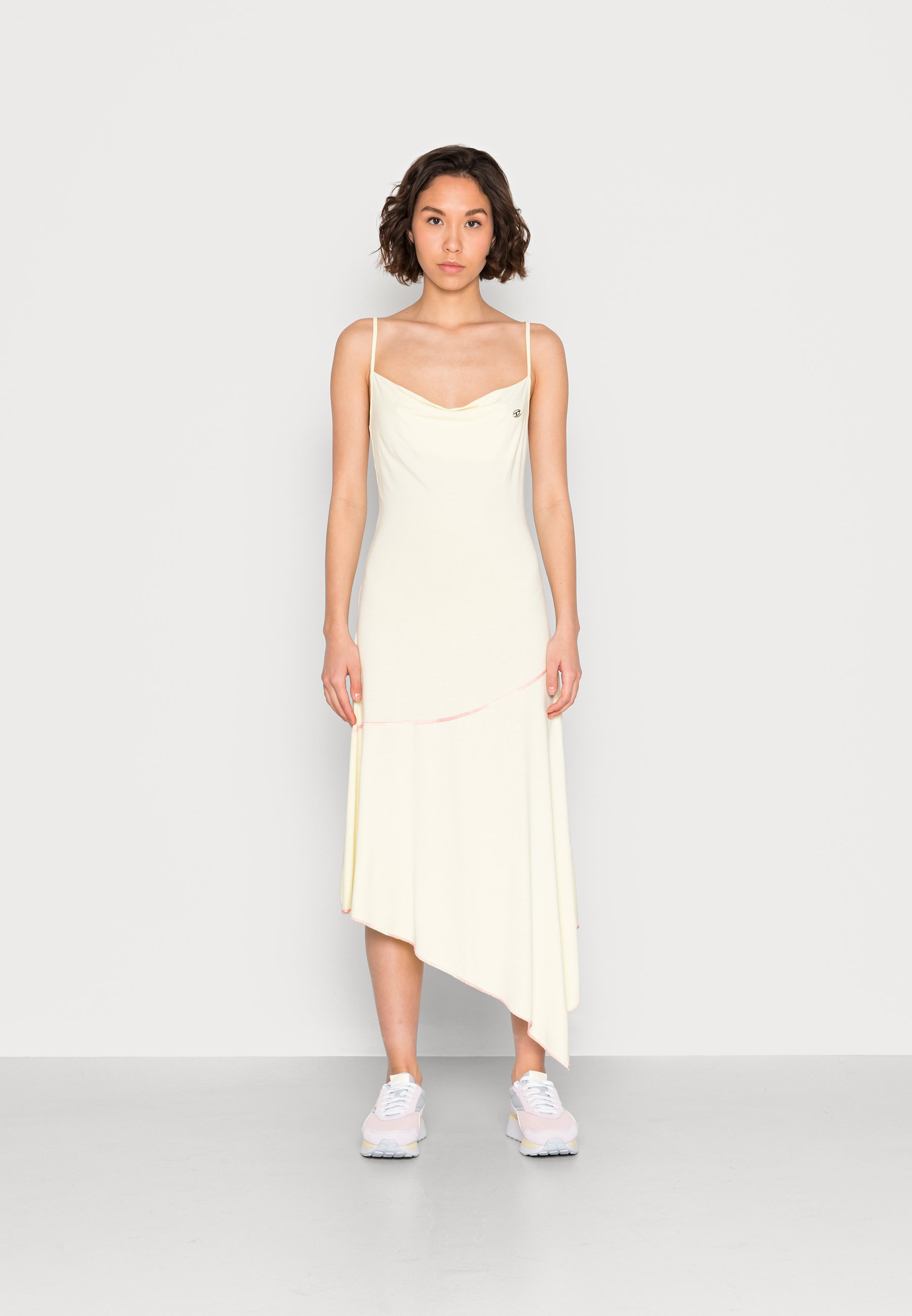 Diesel D-MENTY - Jersey dress - yellow