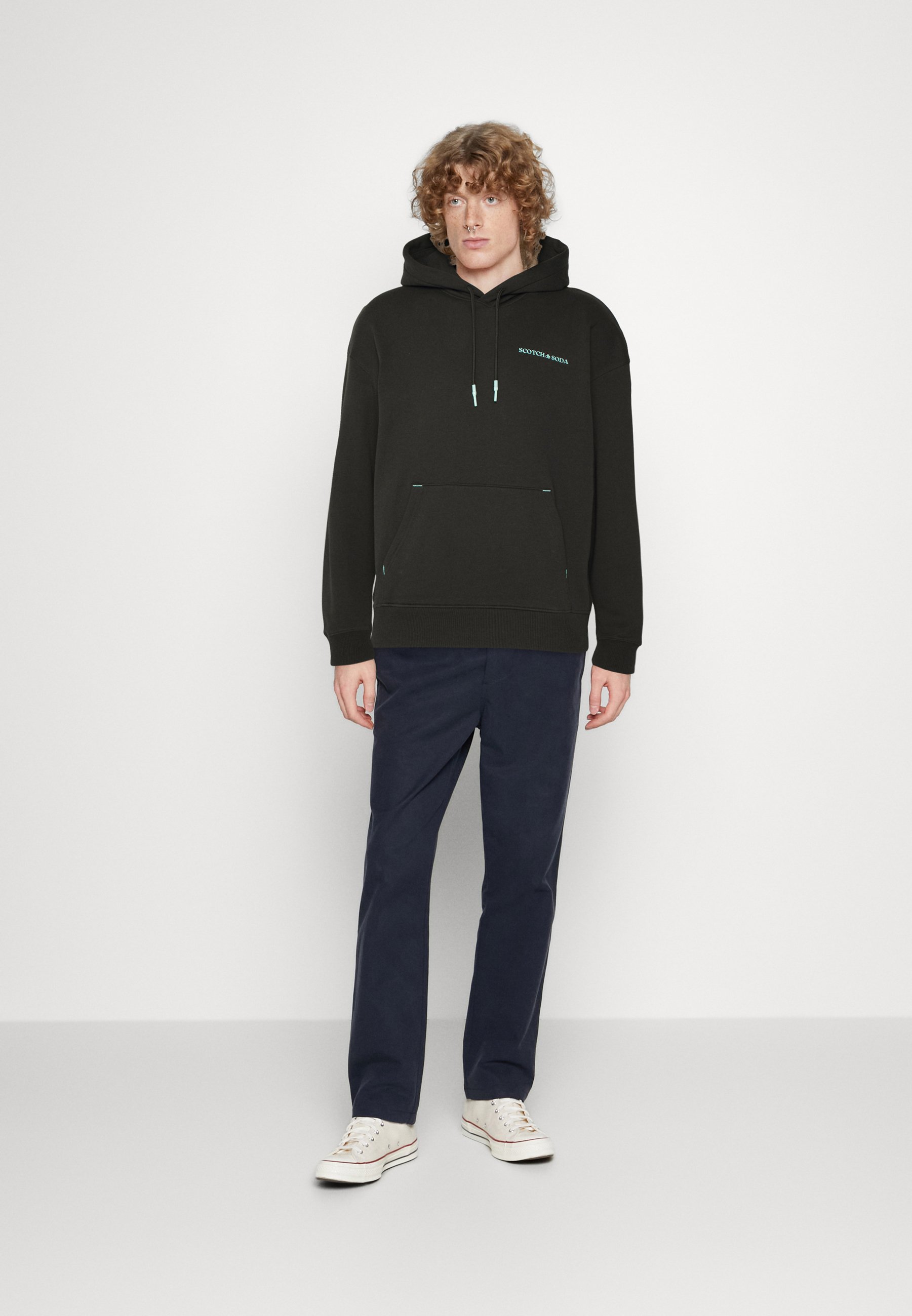 Scotch & Soda HOODIE UNISEX - Hoodie - black