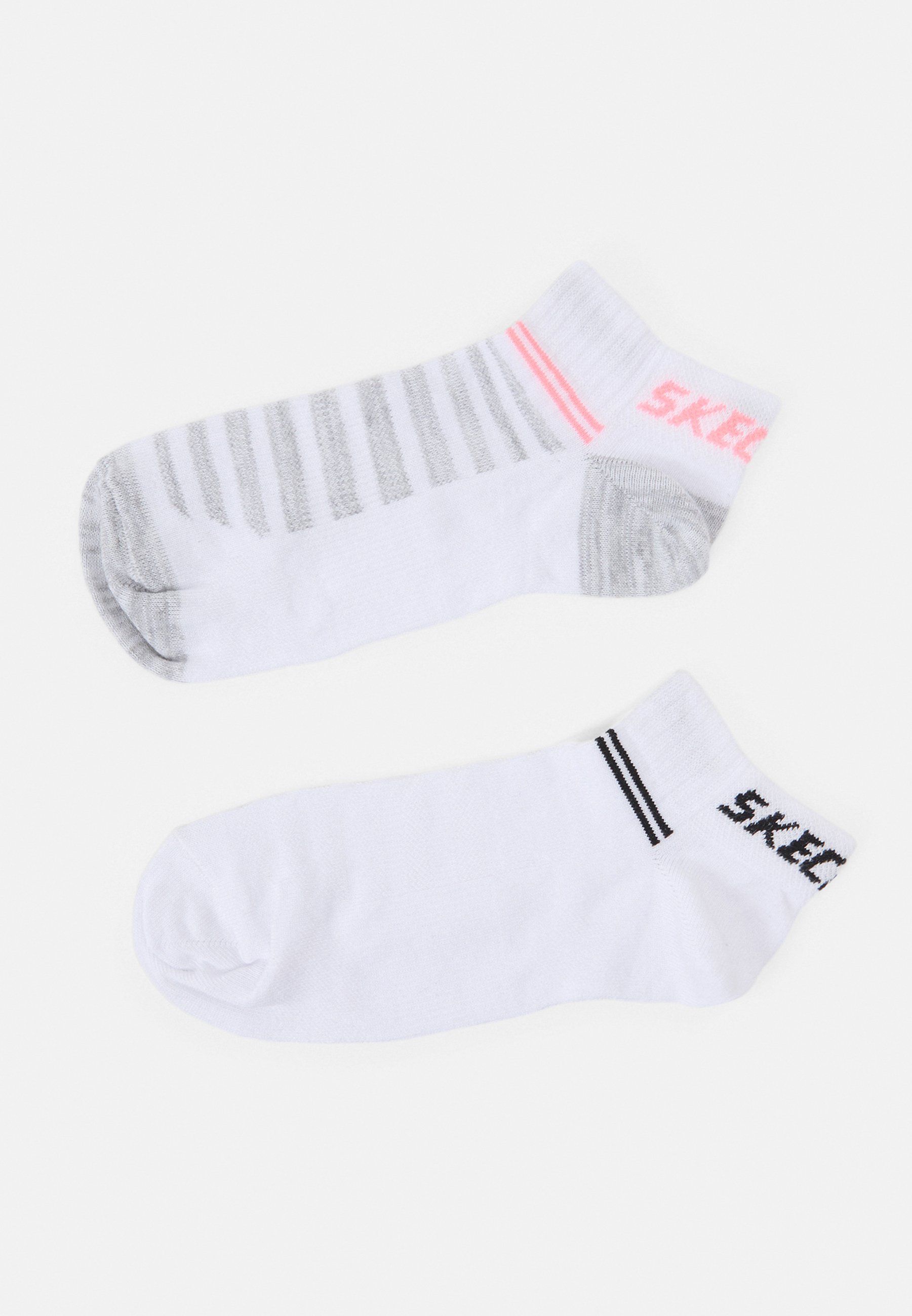 Skechers BASIC SNEAKER VENTILATION 8 PACK - Socks - white mix/white