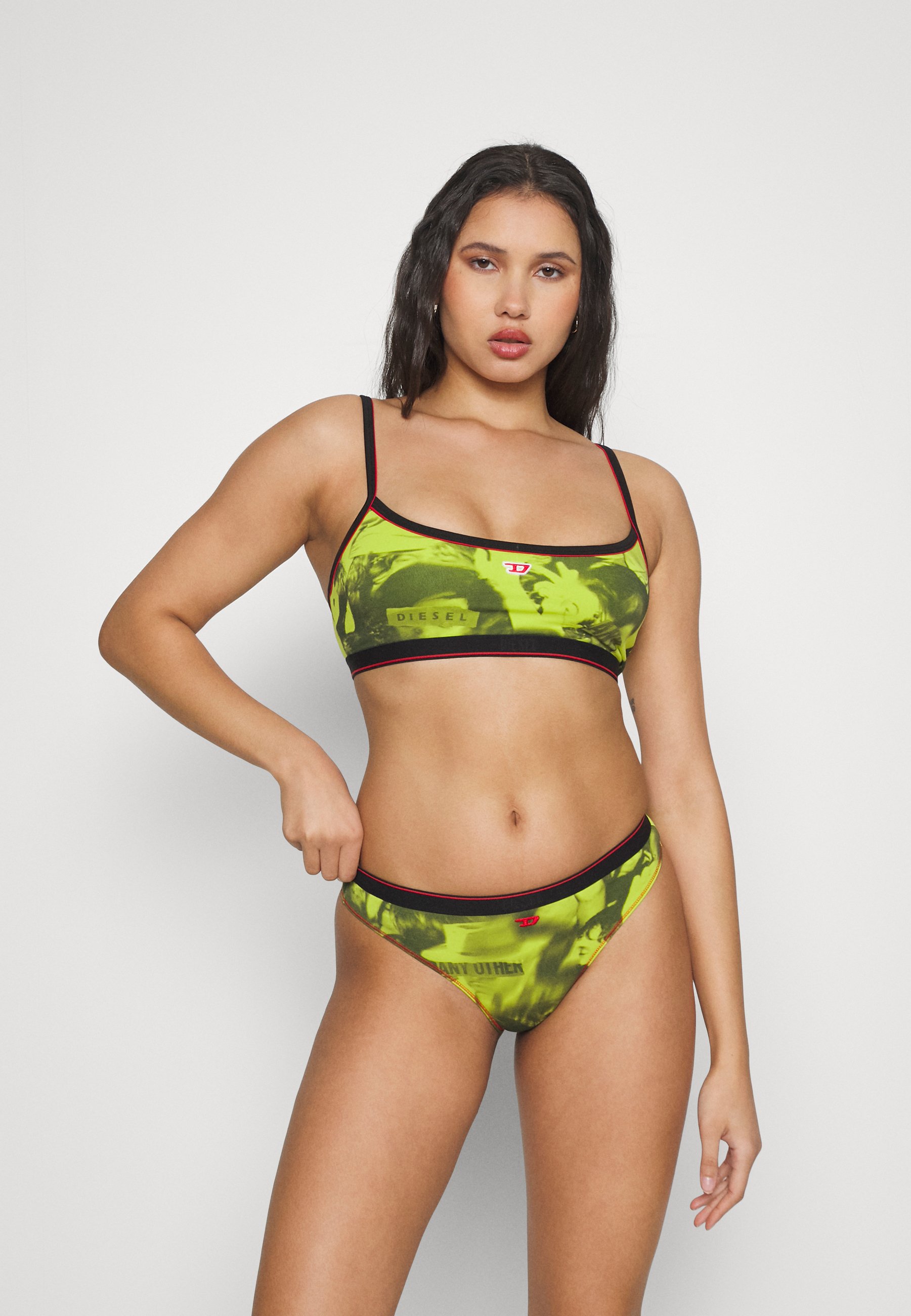Diesel DAYLLA - Thong - yellow
