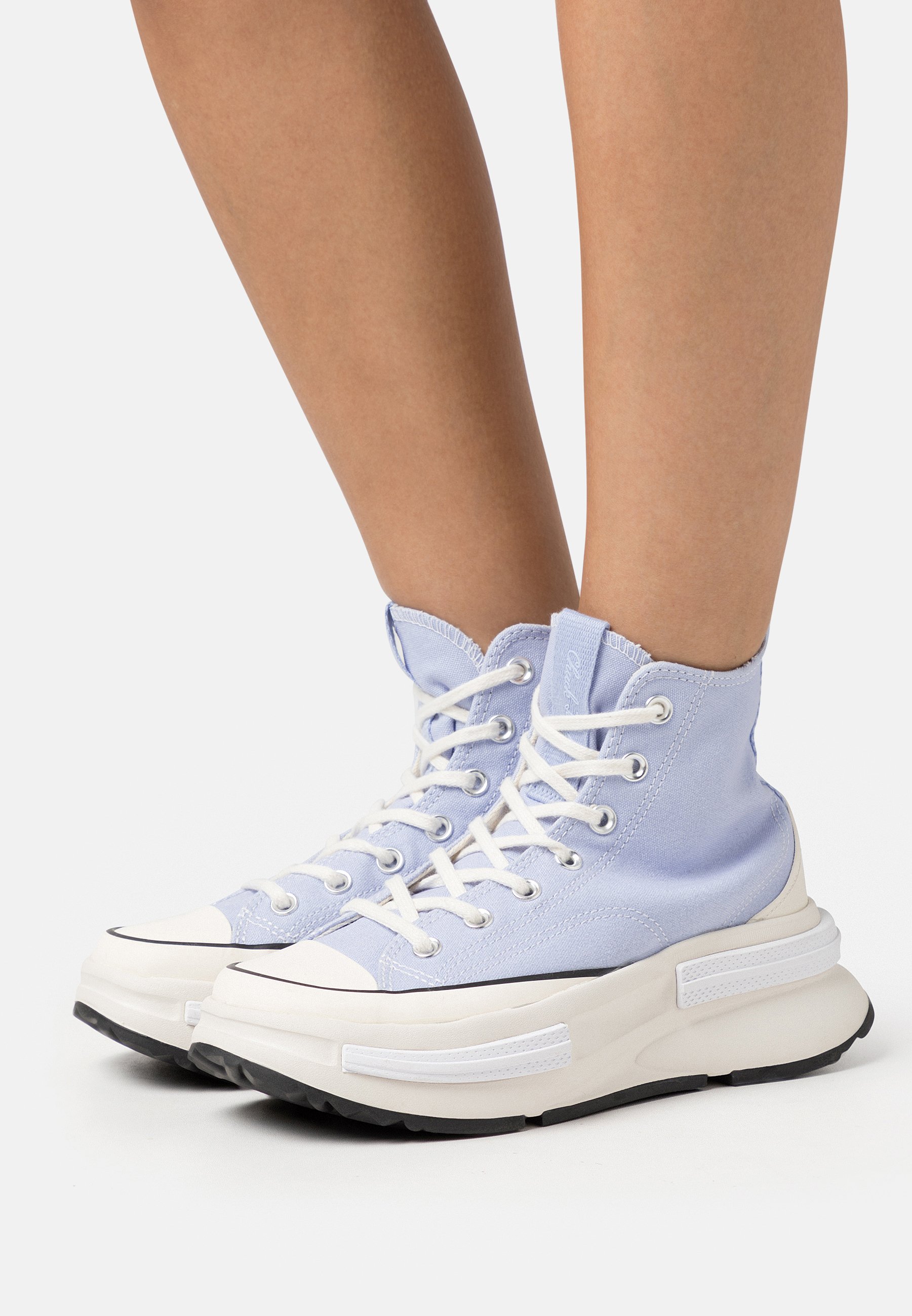 Converse RUN STAR LEGACY  - High-top trainers - mystic sky/egret/white/lilac
