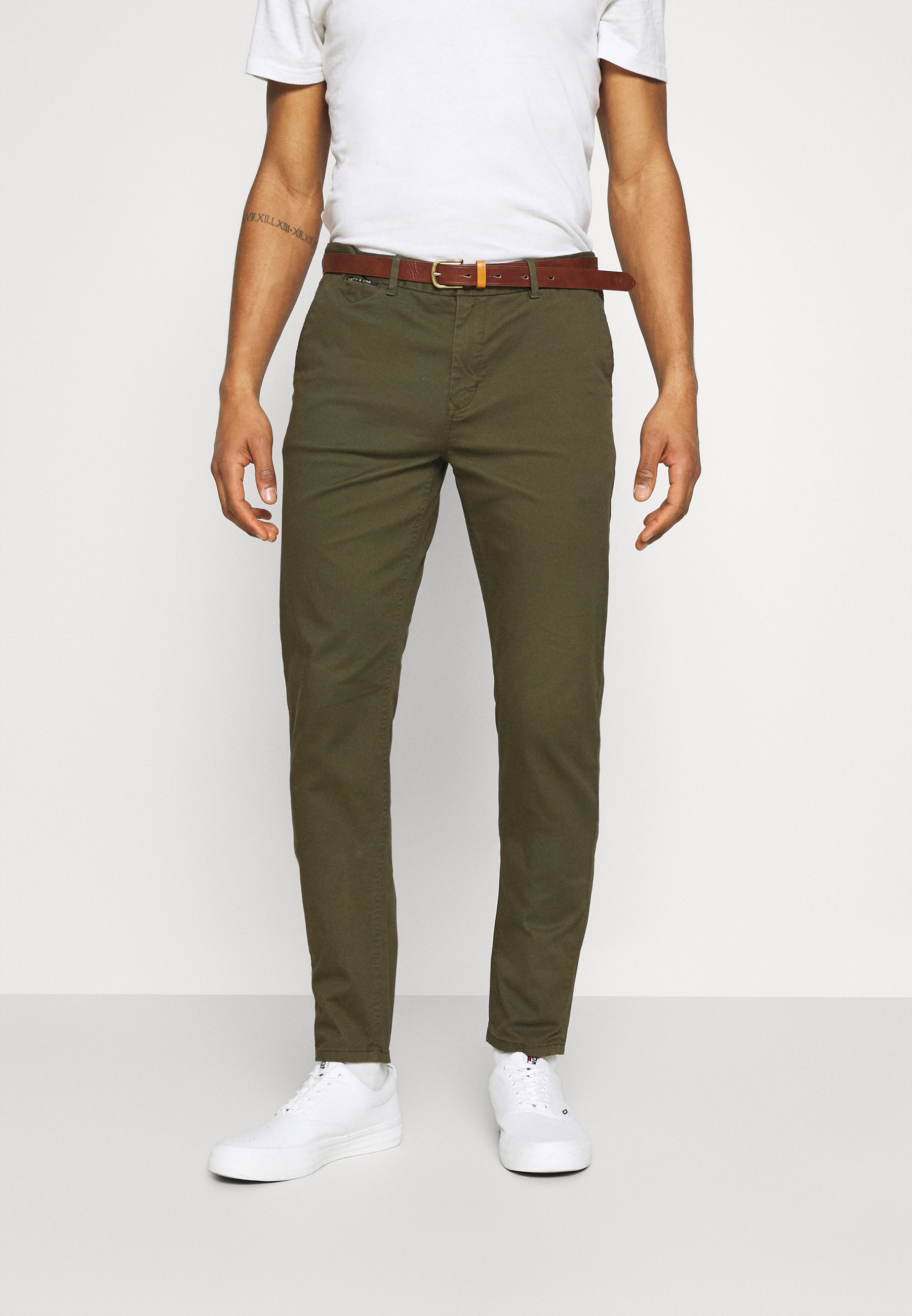 Scotch & Soda MOTT CLASSIC SLIM FIT - Chinos - military/olive