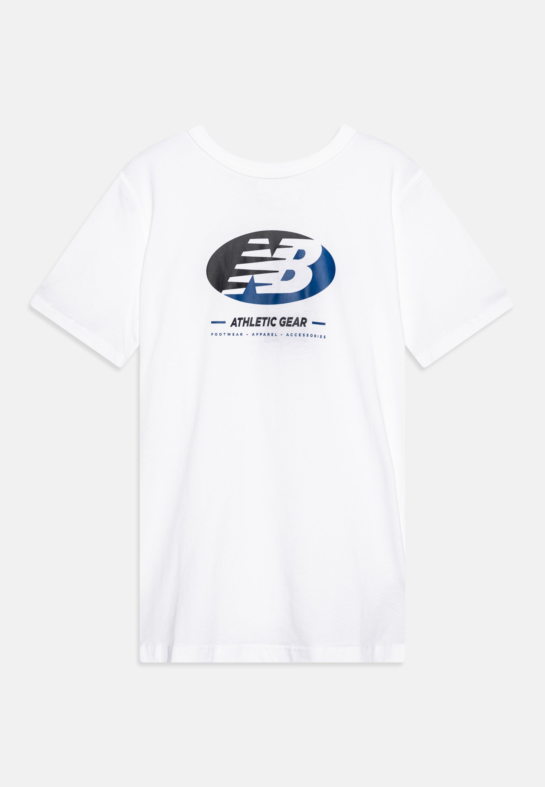 NB ESSENTIALS REIMAGINED GRAPHIC SHORT SLEEVE UNISEX - Print T-shirt - white