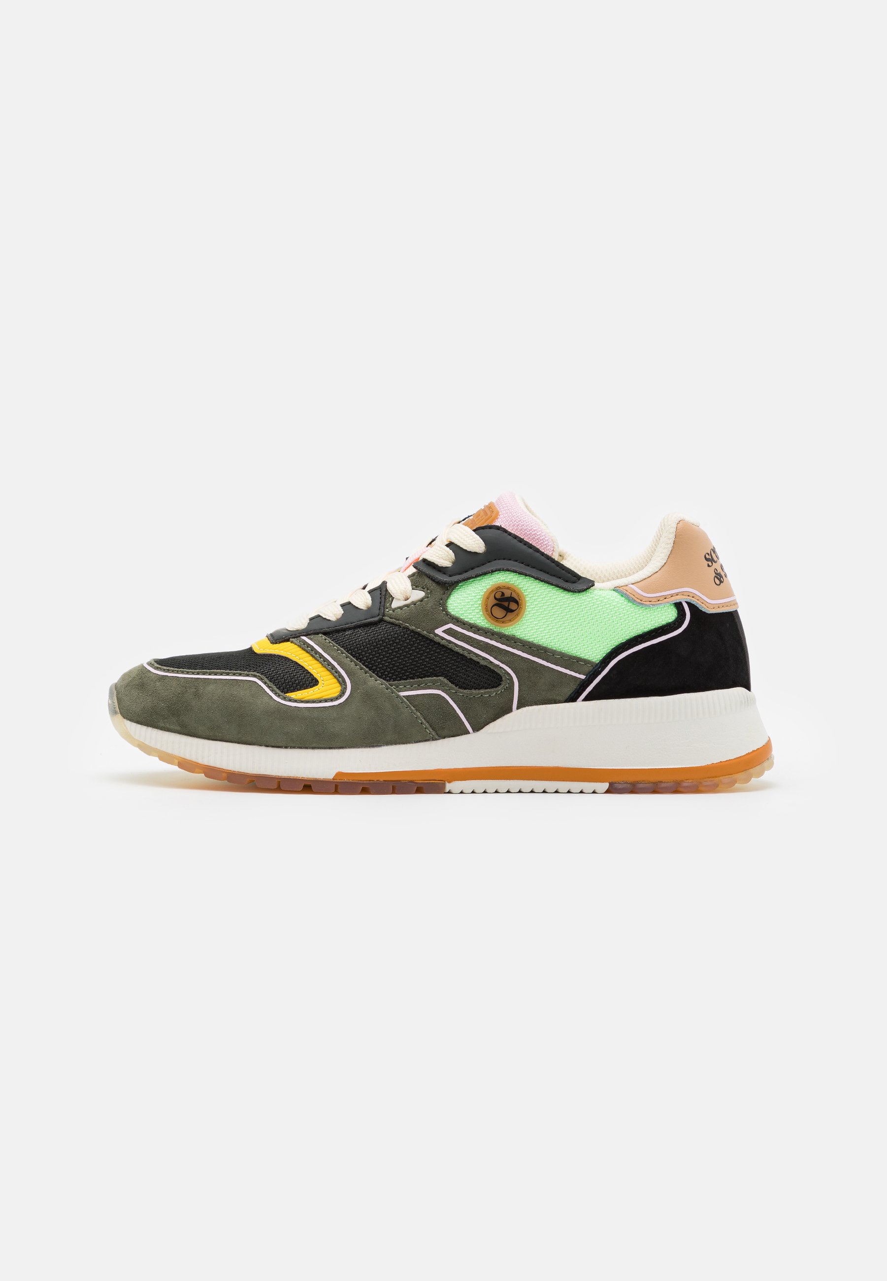 Scotch & Soda VIVI - Trainers - green/multi-coloured/dark green