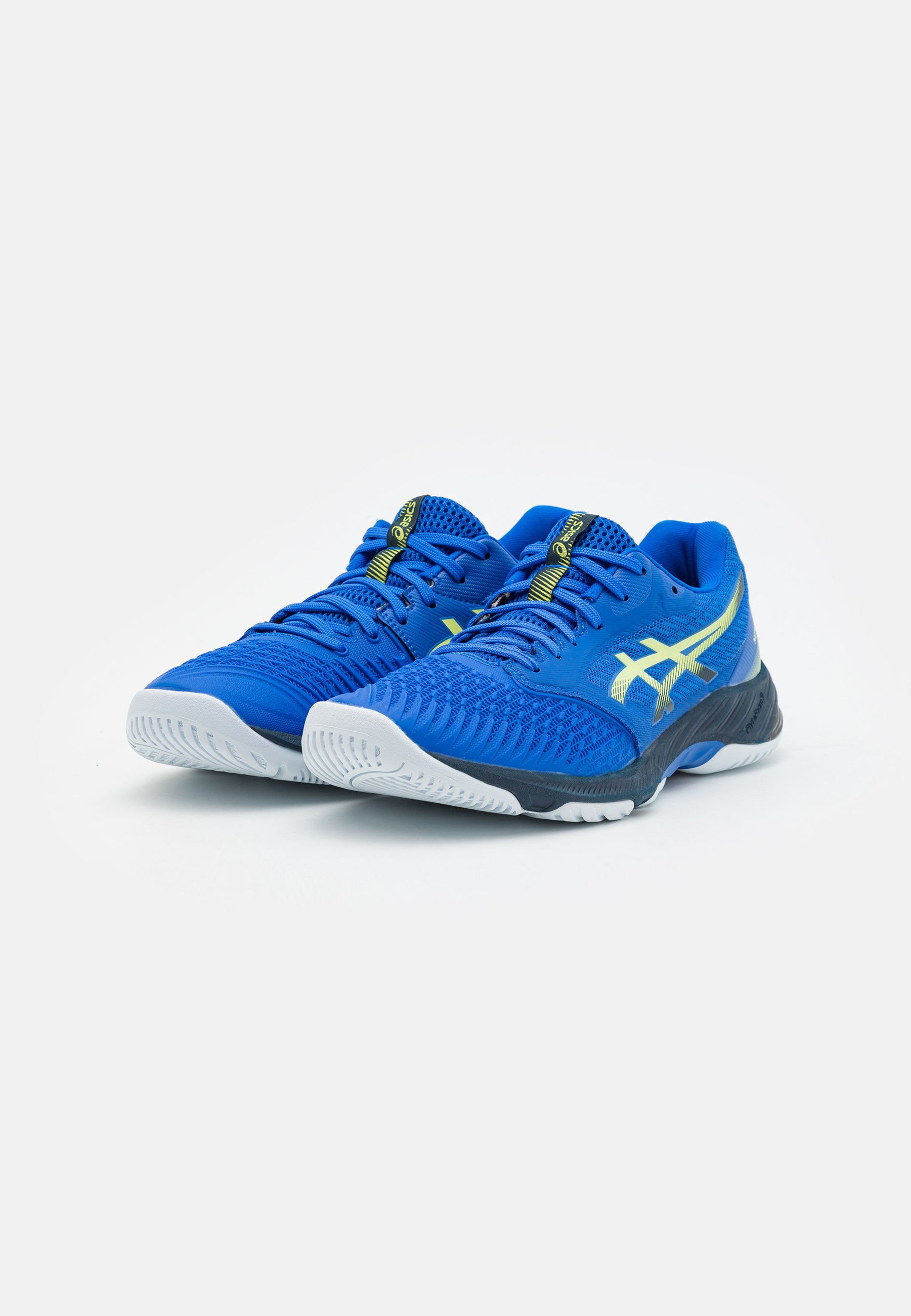 ASICS NETBURNER BALLISTIC FF 3 - Volleyball shoes - illusion blue/glow yellow/blue