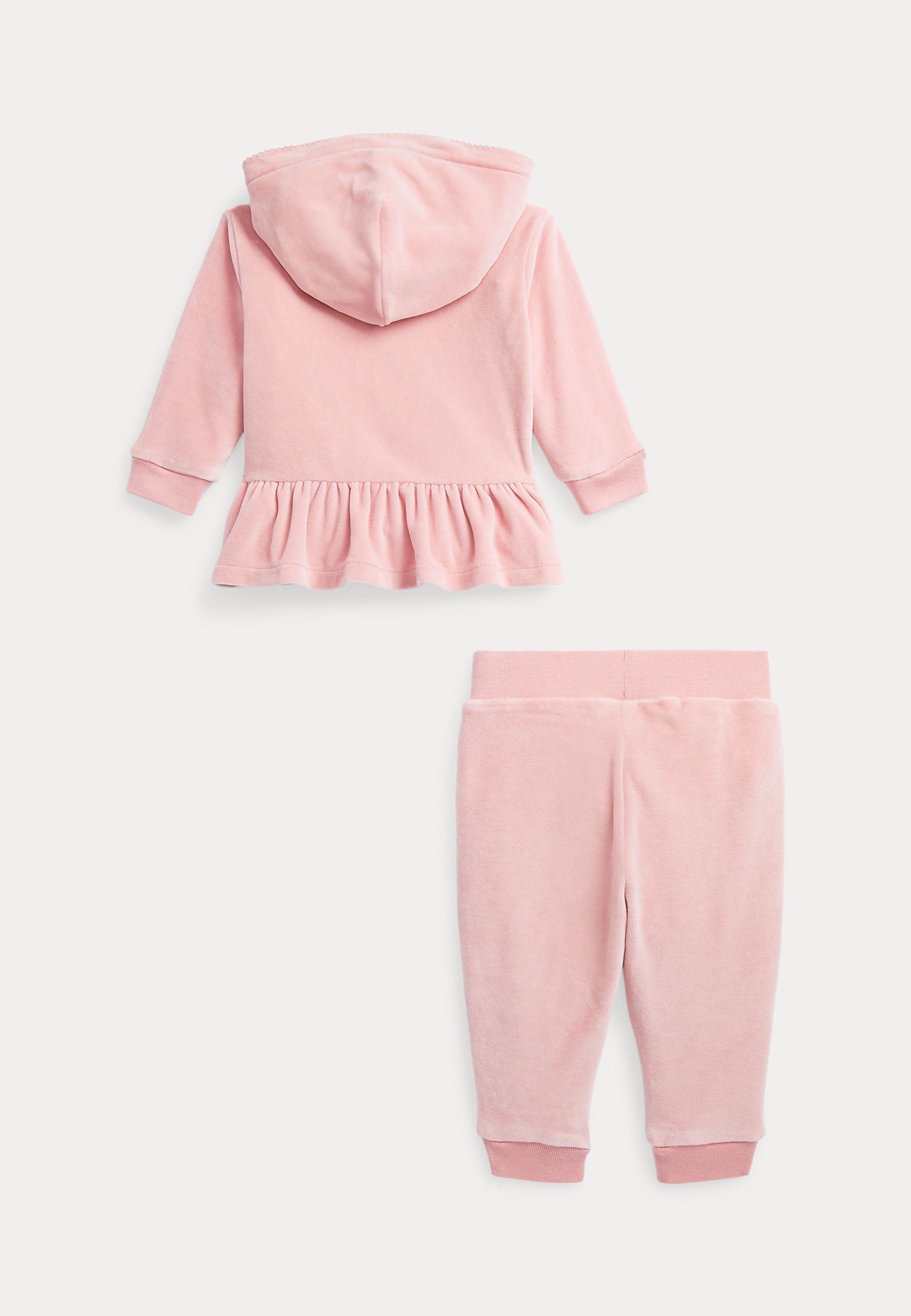 Polo Ralph Lauren HOOD PANT SET - Tracksuit bottoms - tickled pink/pink