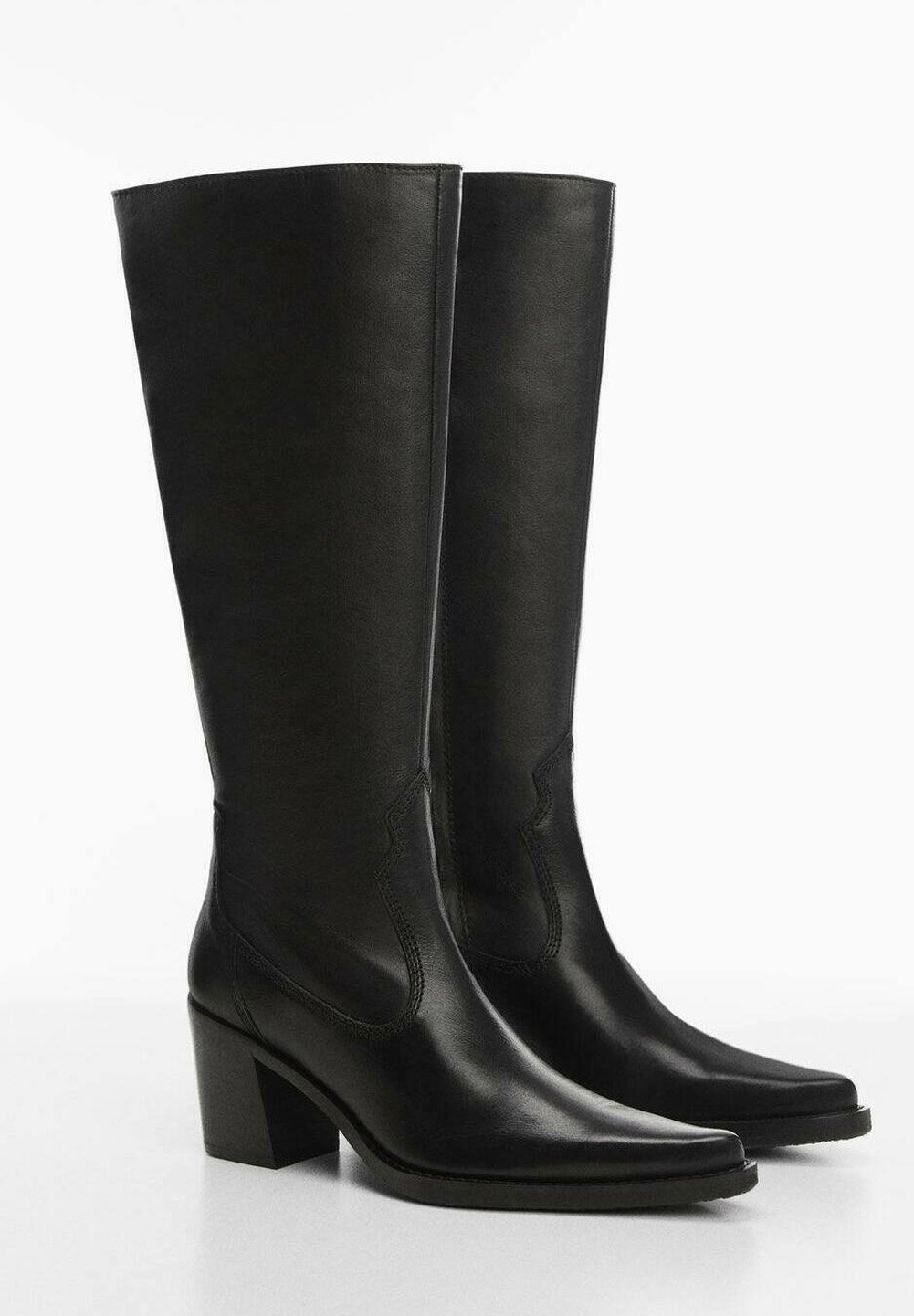 Mango WYSIN - Cowboy/Biker boots - zwart/black