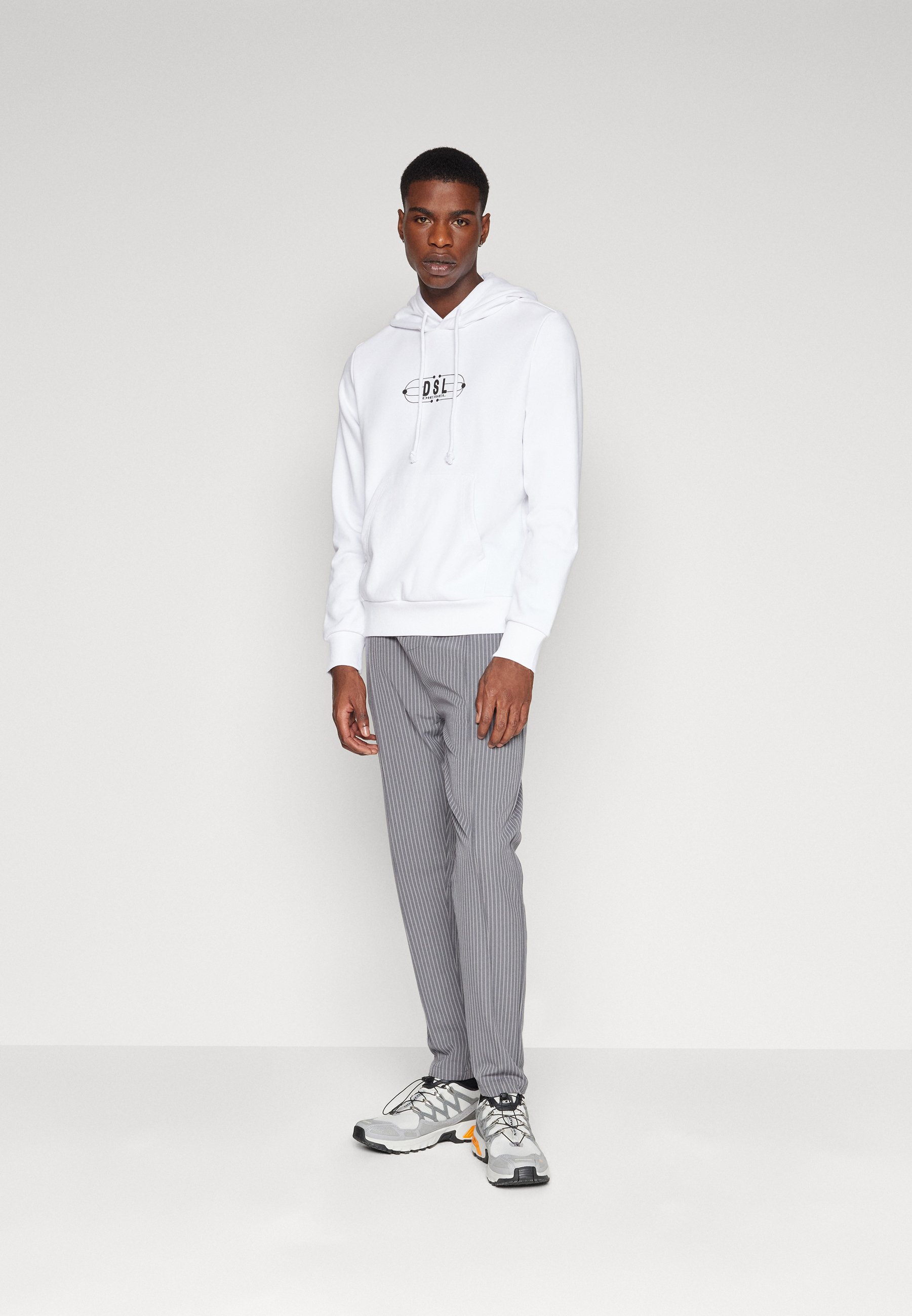 Diesel GINN UNISEX - Sweatshirt - white
