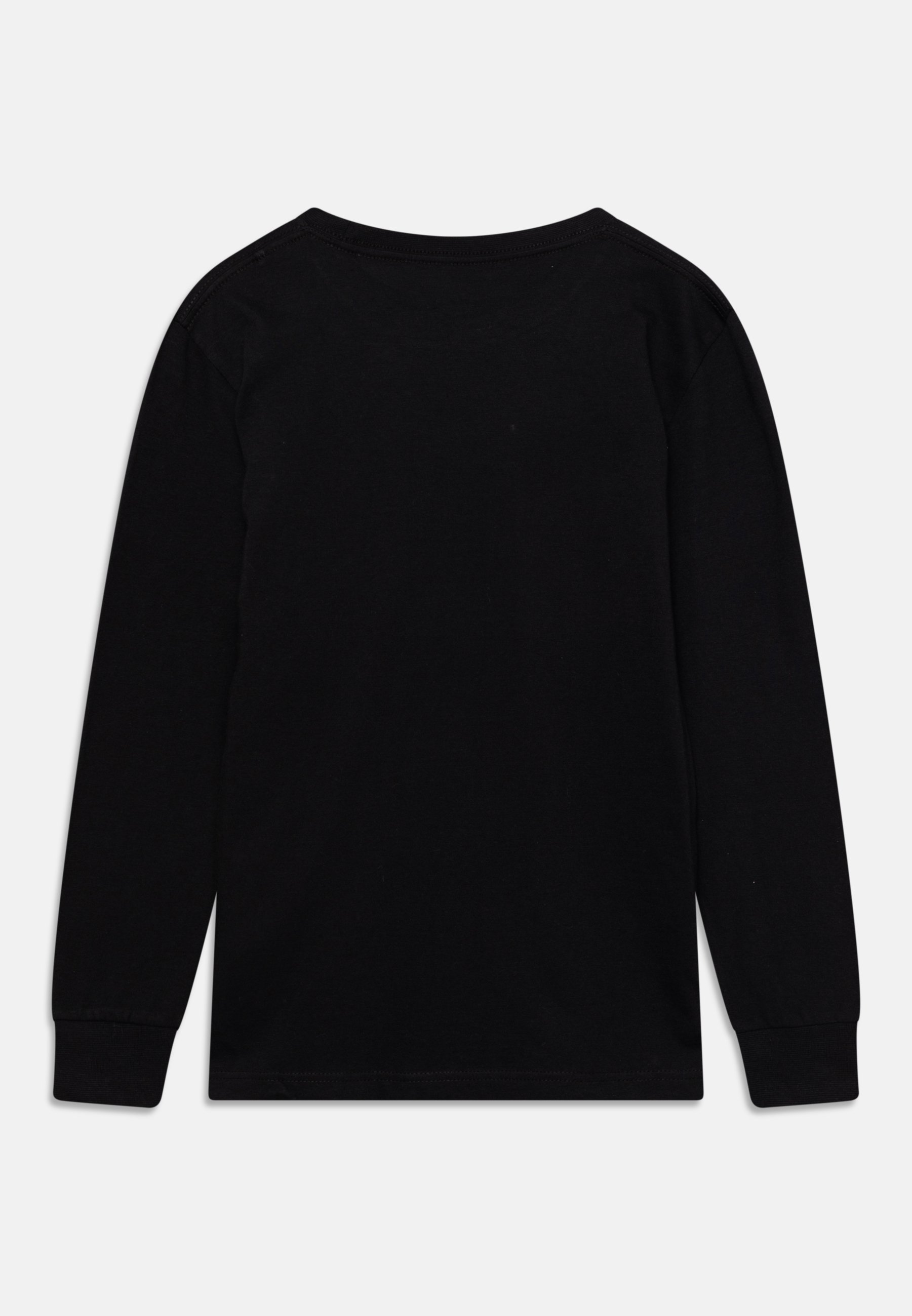 Converse ALL STAR STACKUP TEE UNISEX - Long sleeved top - black