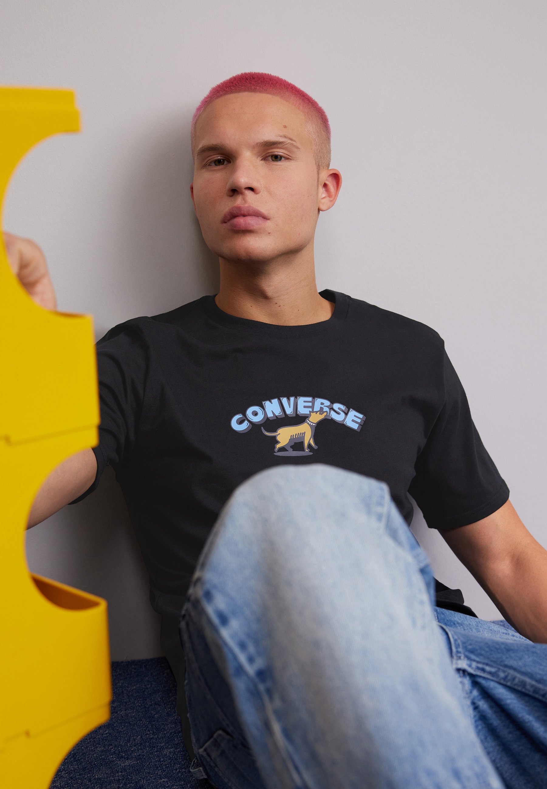 Converse RECREATION DEPARTMENT - Print T-shirt - black