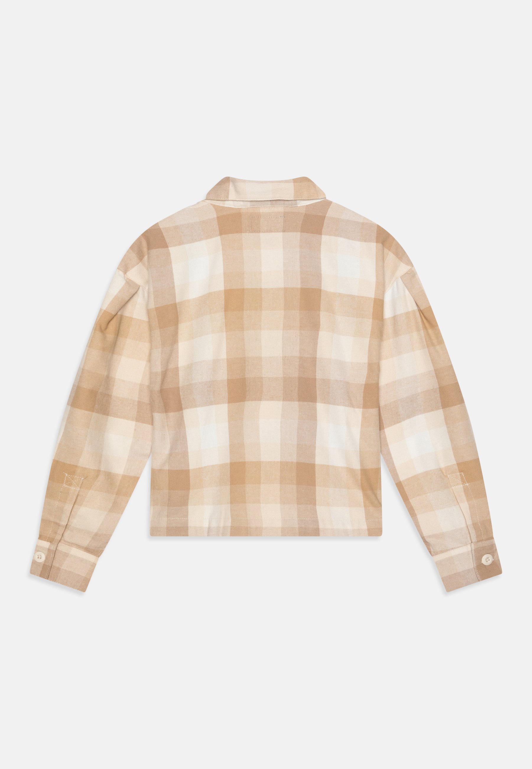 Converse RELAXED BOXY SHACKET - Button-down blouse - natural ivory/off-white