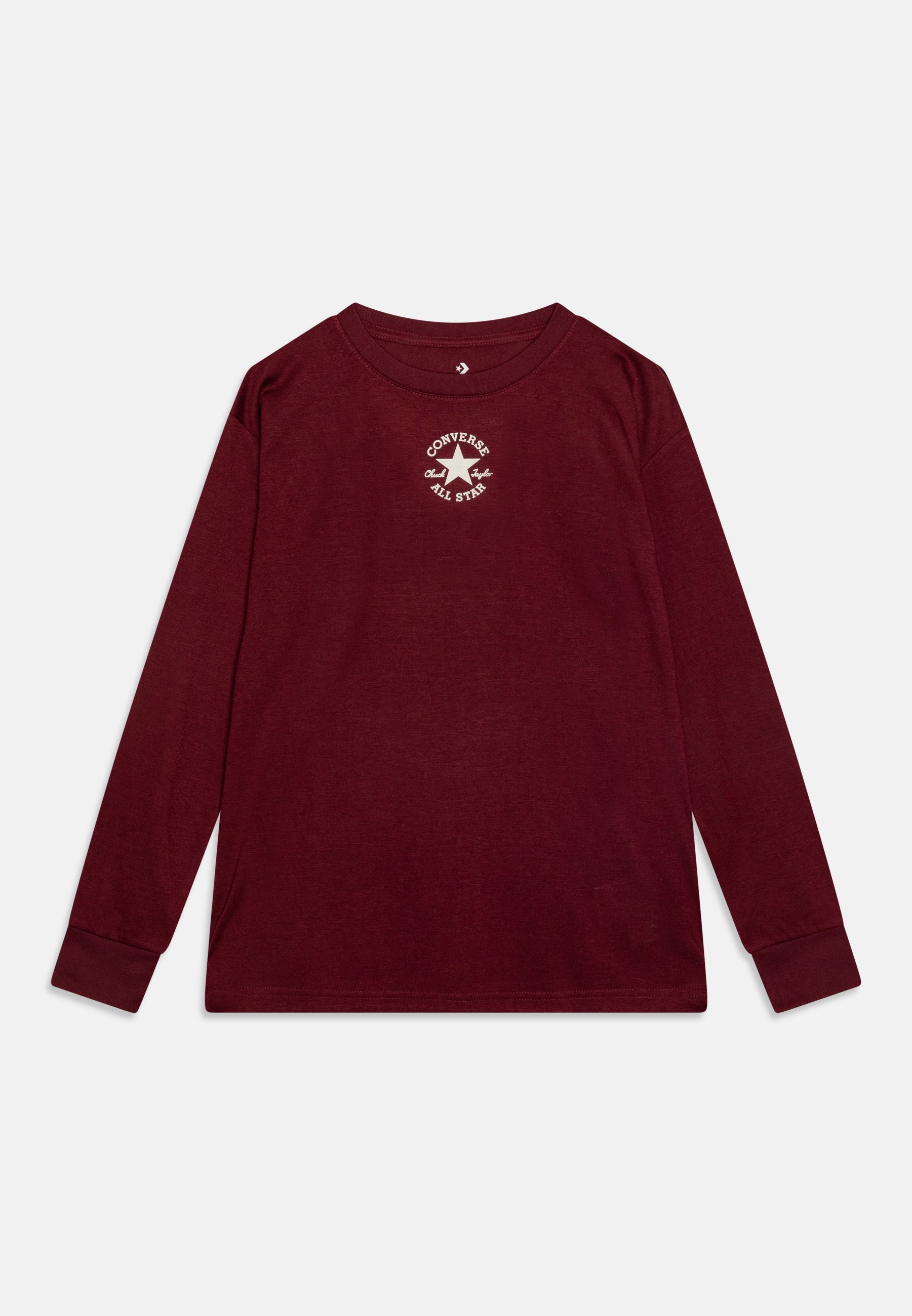 Converse SUSTAINABLE CORE TEE UNISEX - Long sleeved top - deep bordeaux/bordeaux