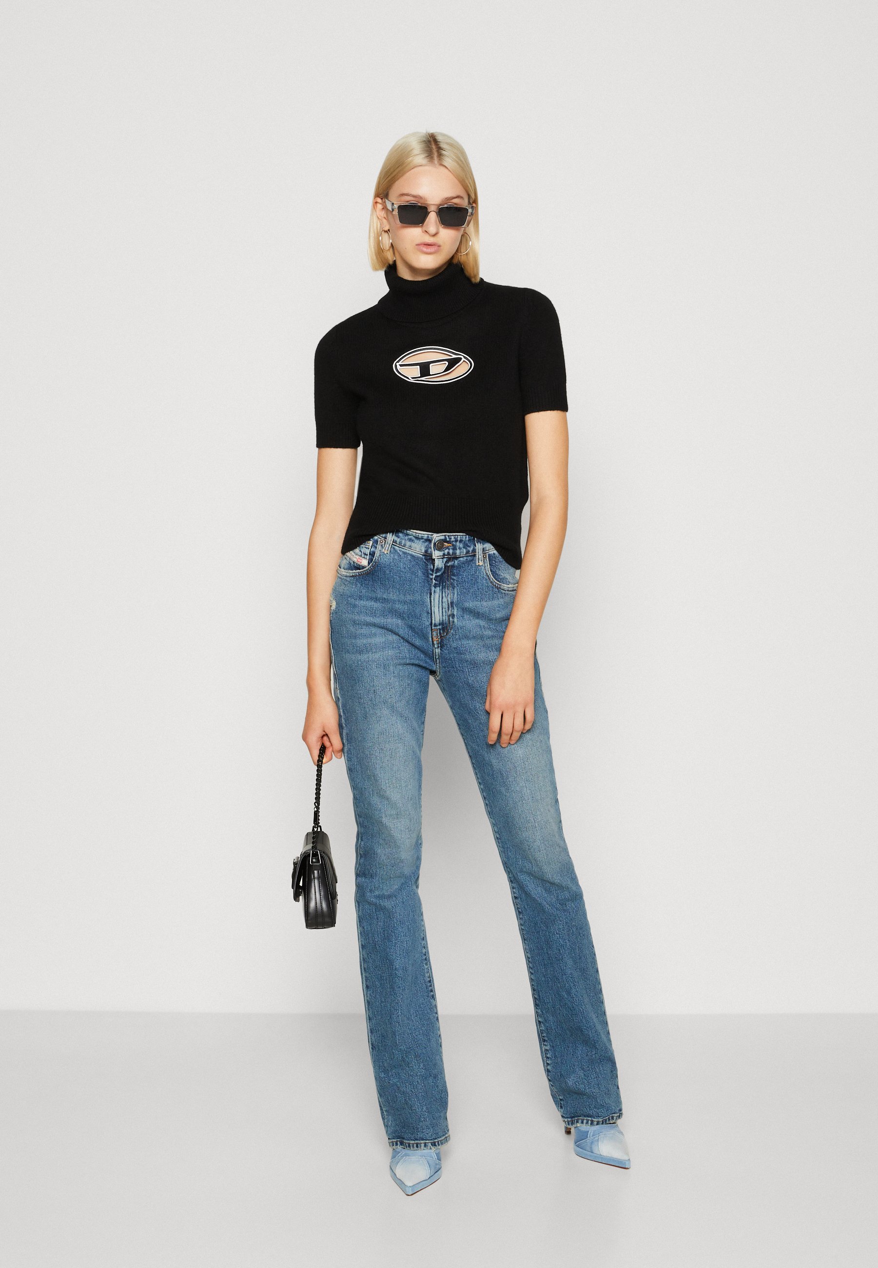 Diesel M-ARGARET - Print T-shirt - 9xx/black