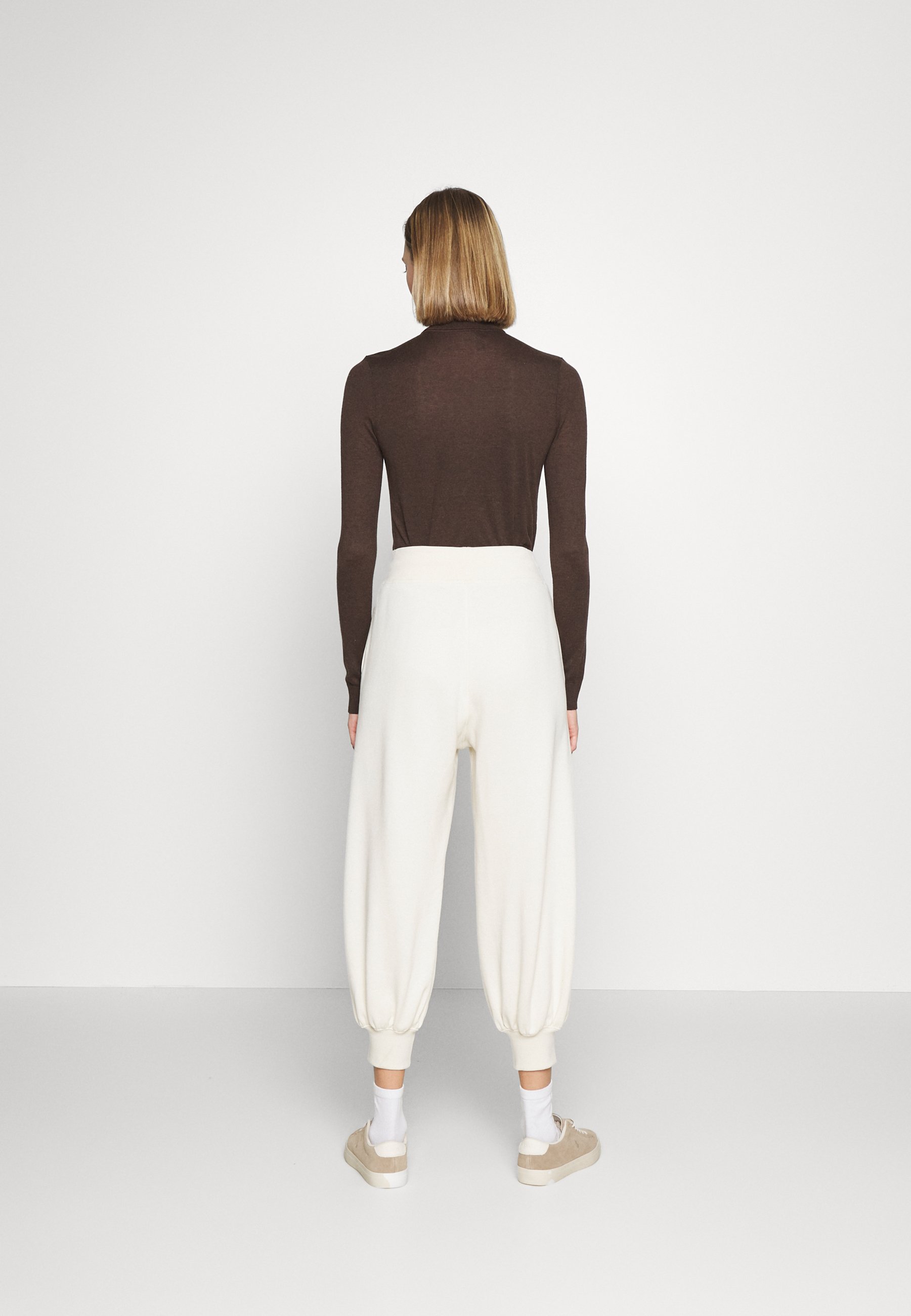 Polo Ralph Lauren PANT ATHLETIC - Tracksuit bottoms - guide cream/off-white