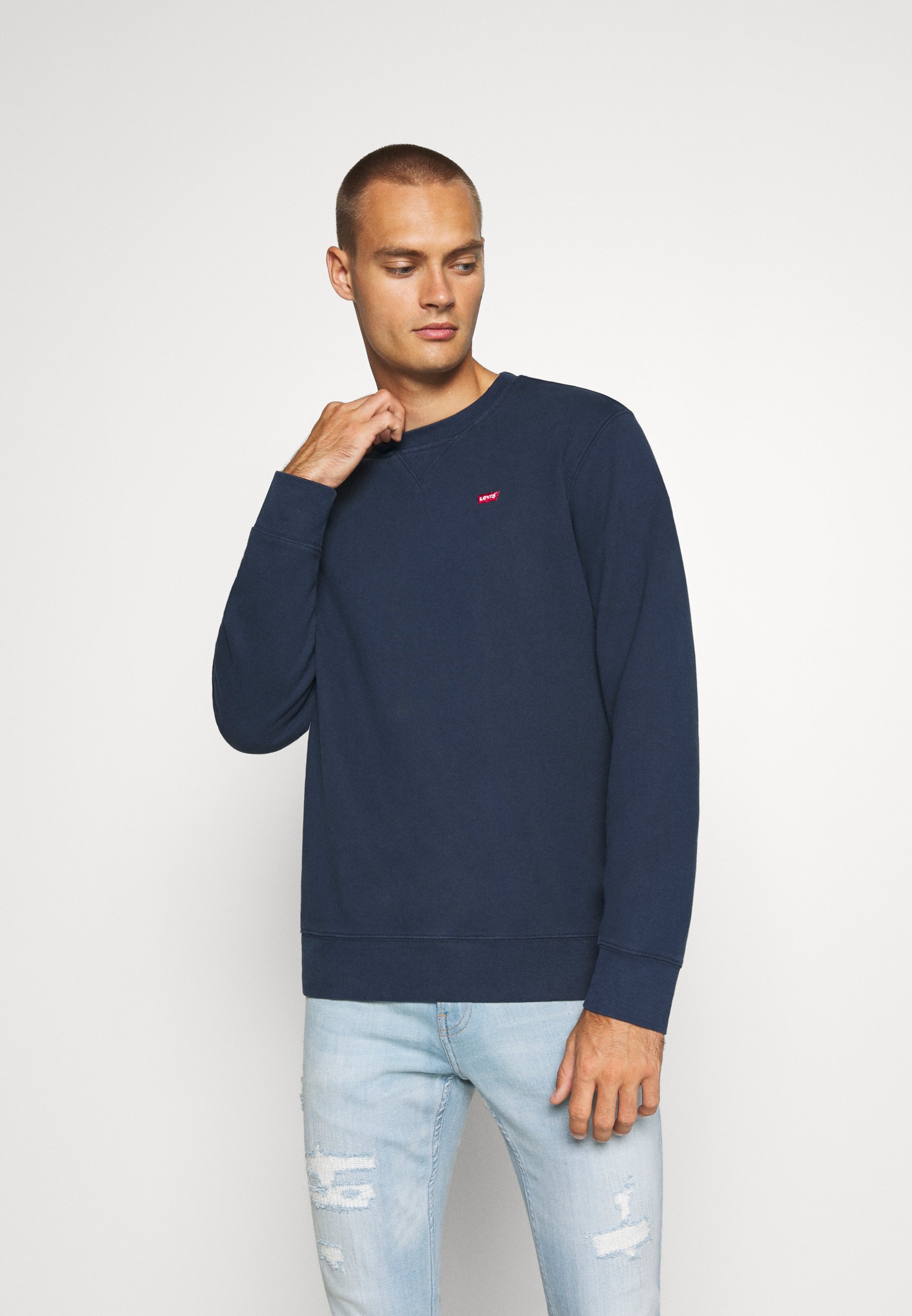 Levi's® NEW ORIGINAL CREW - Sweatshirt - dress blues/dark blue