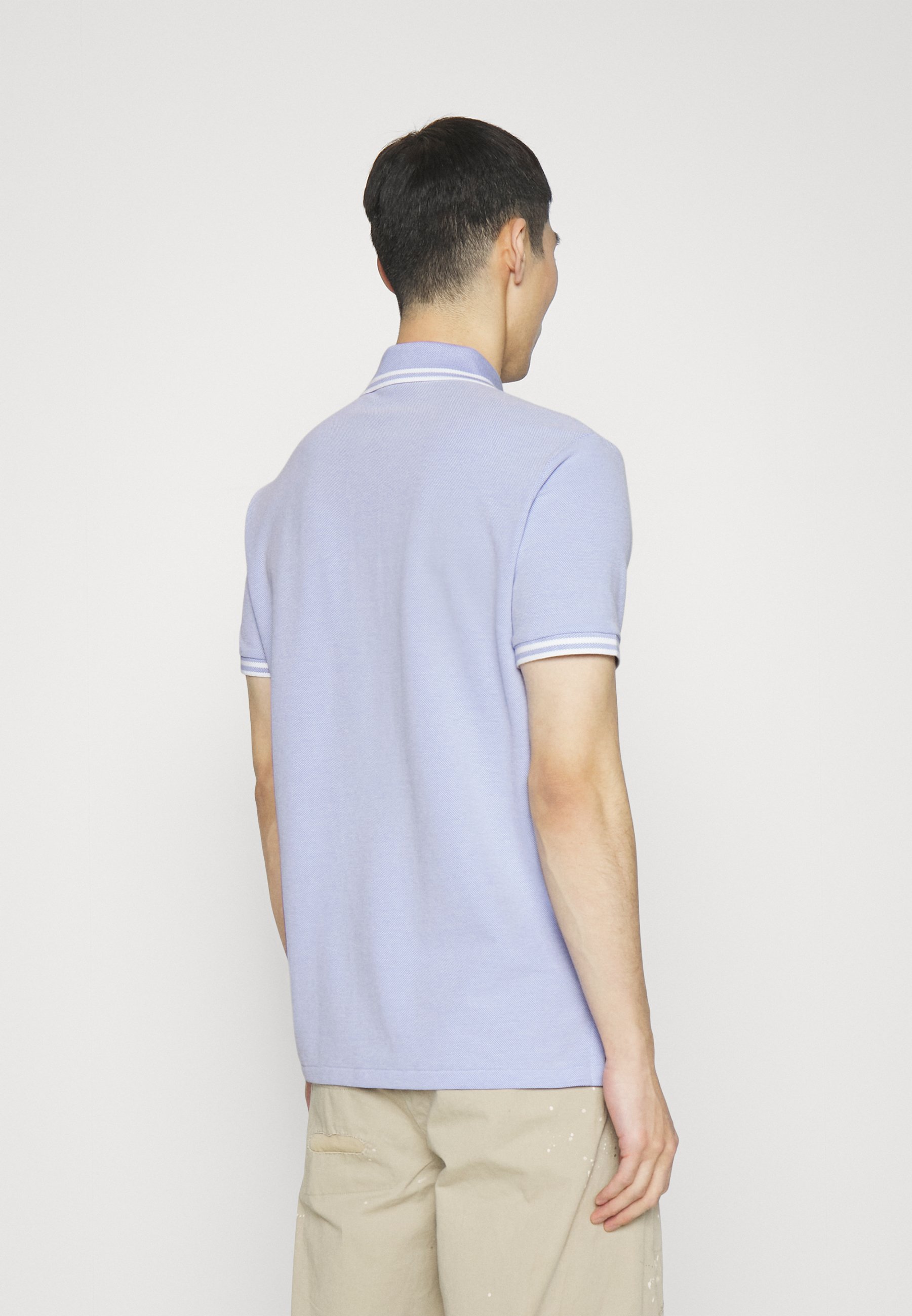 Polo Ralph Lauren CUSTOM SLIM FIT STRETCH MESH POLO SHIRT - Polo shirt - lafayette blue/white/blue