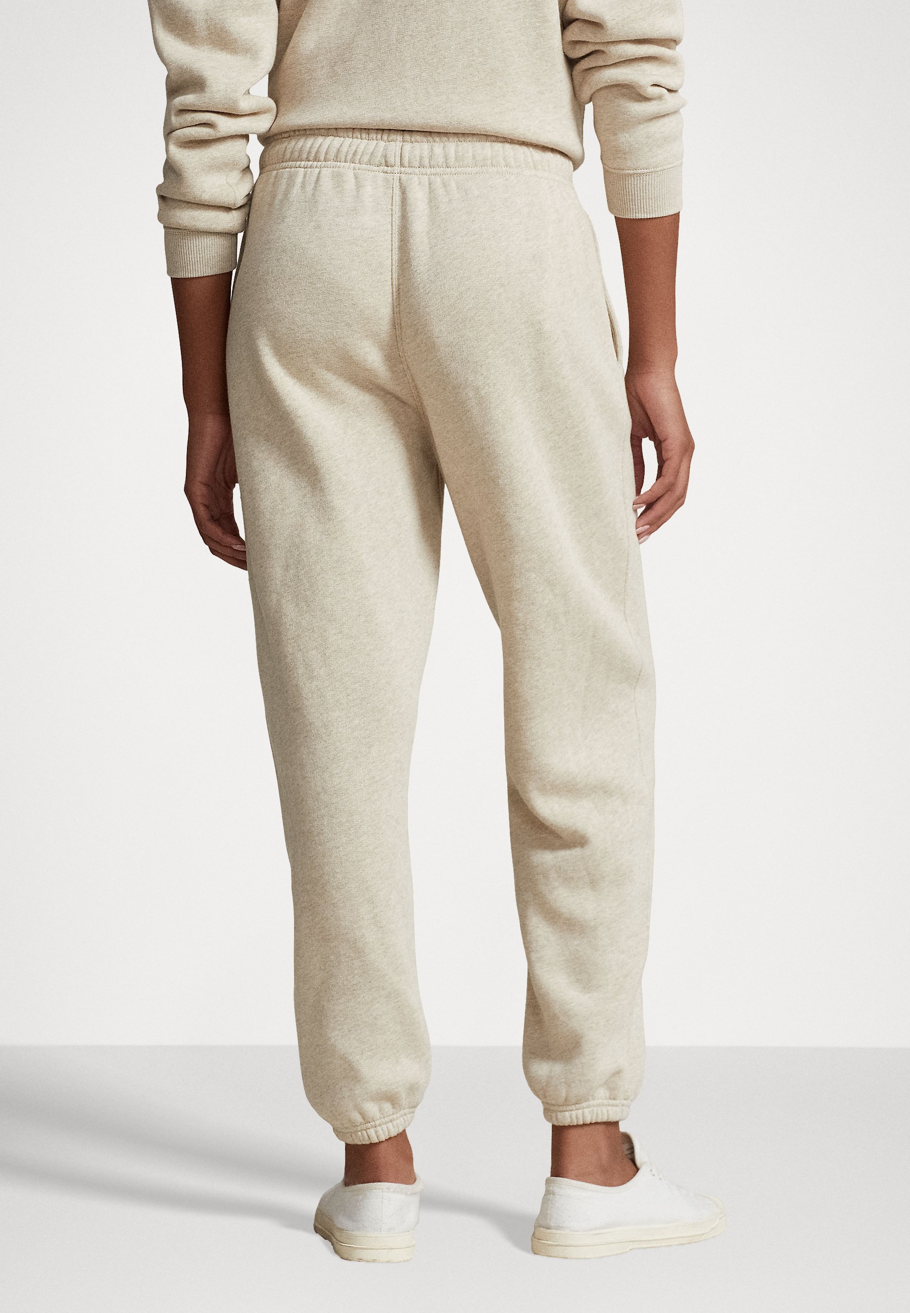 Polo Ralph Lauren ANKLE ATHLETIC - Tracksuit bottoms - expedition dune heather/taupe