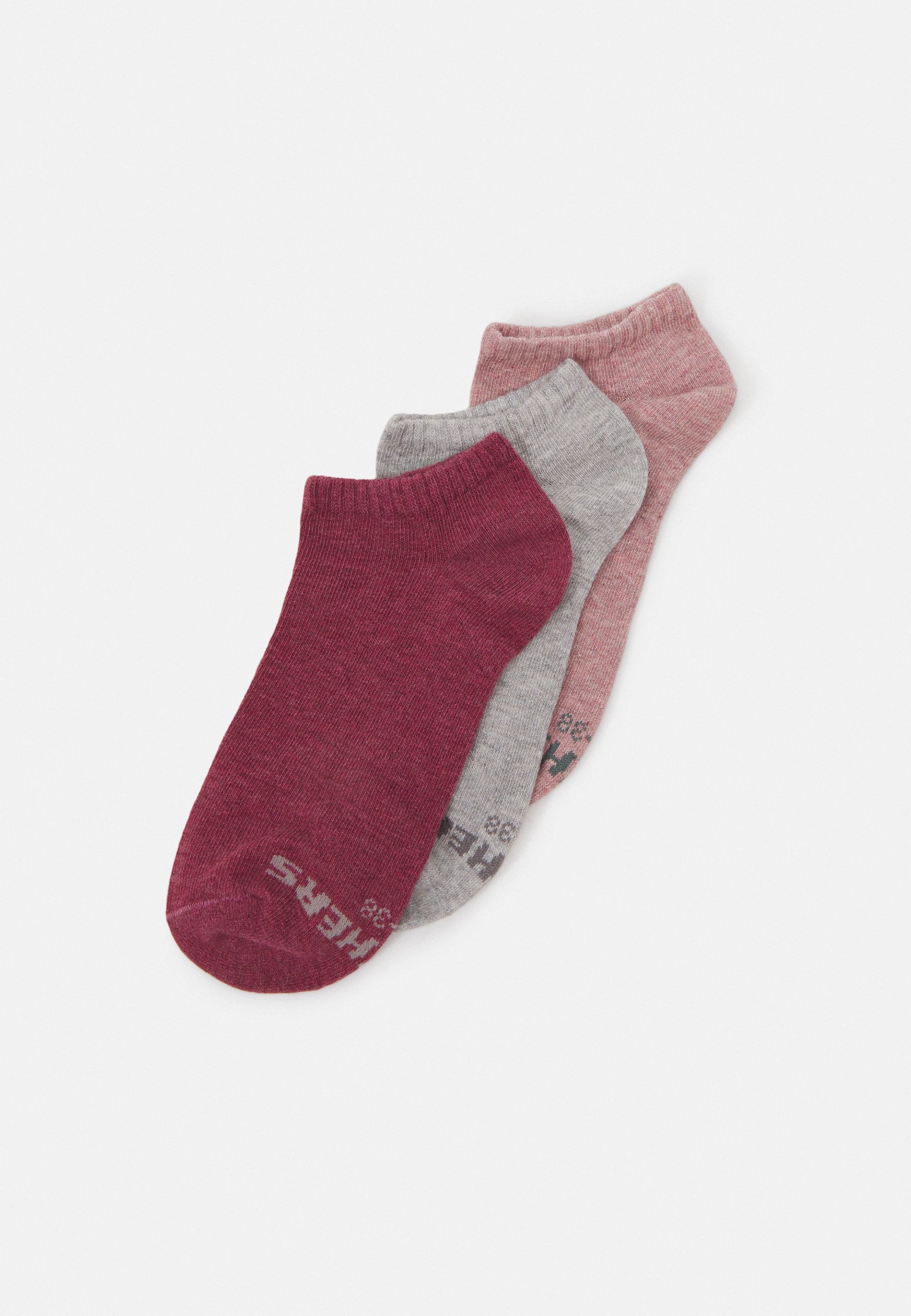 Skechers ONLINE WOMEN BASIC SNEAKER 9 PACK - Trainer socks - chalk/pink/melange/pink