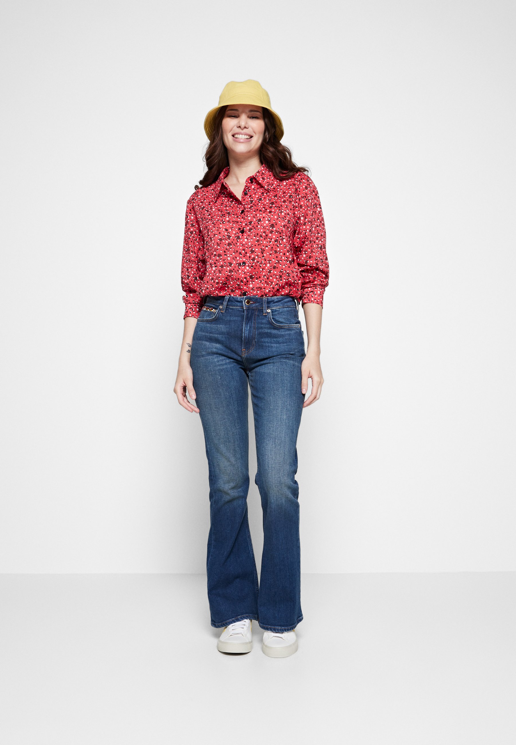Scotch & Soda THE CHARM - Bootcut jeans - unstoppable blue/red