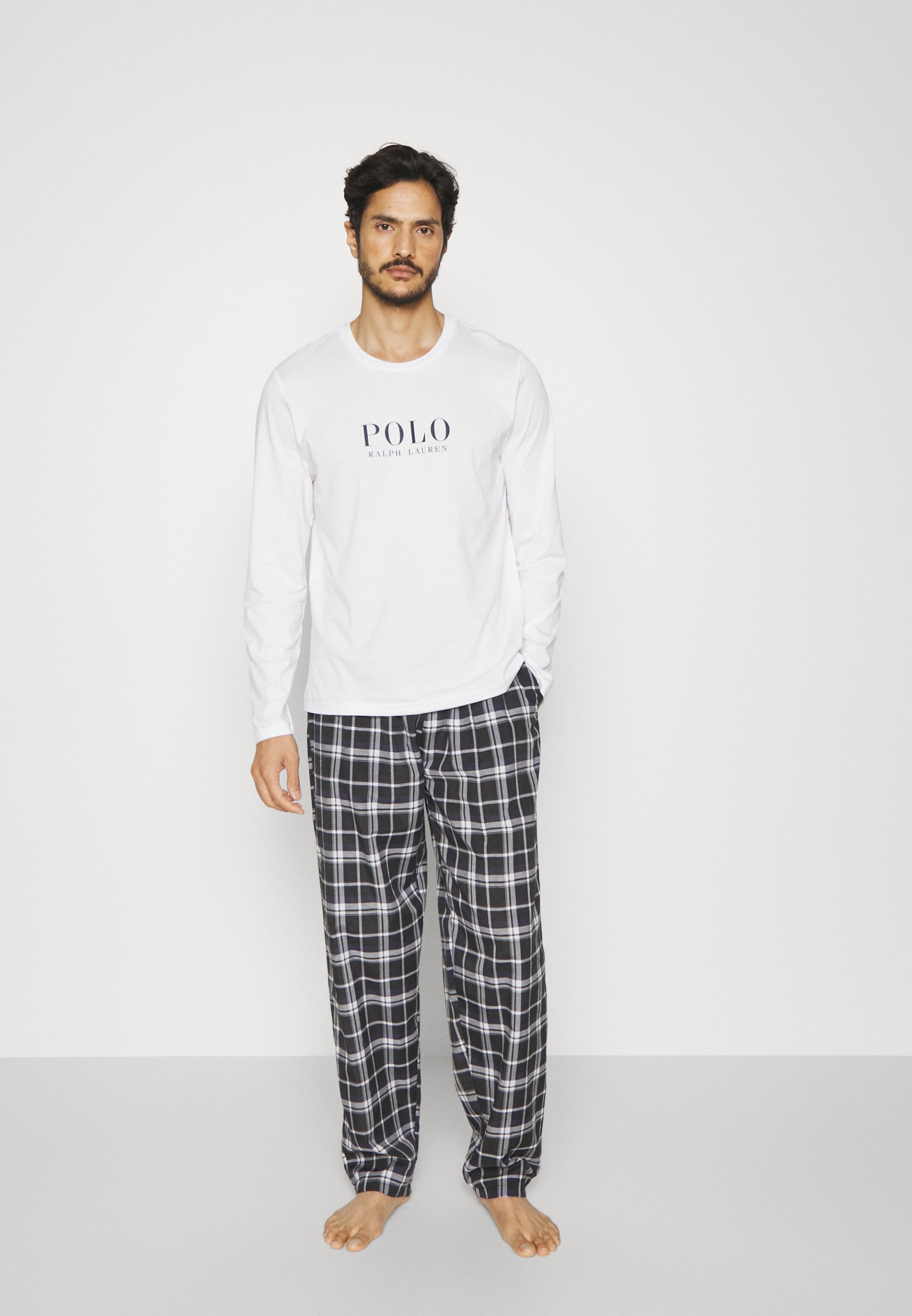 Polo Ralph Lauren CREW SLEEP - Pyjama top - white