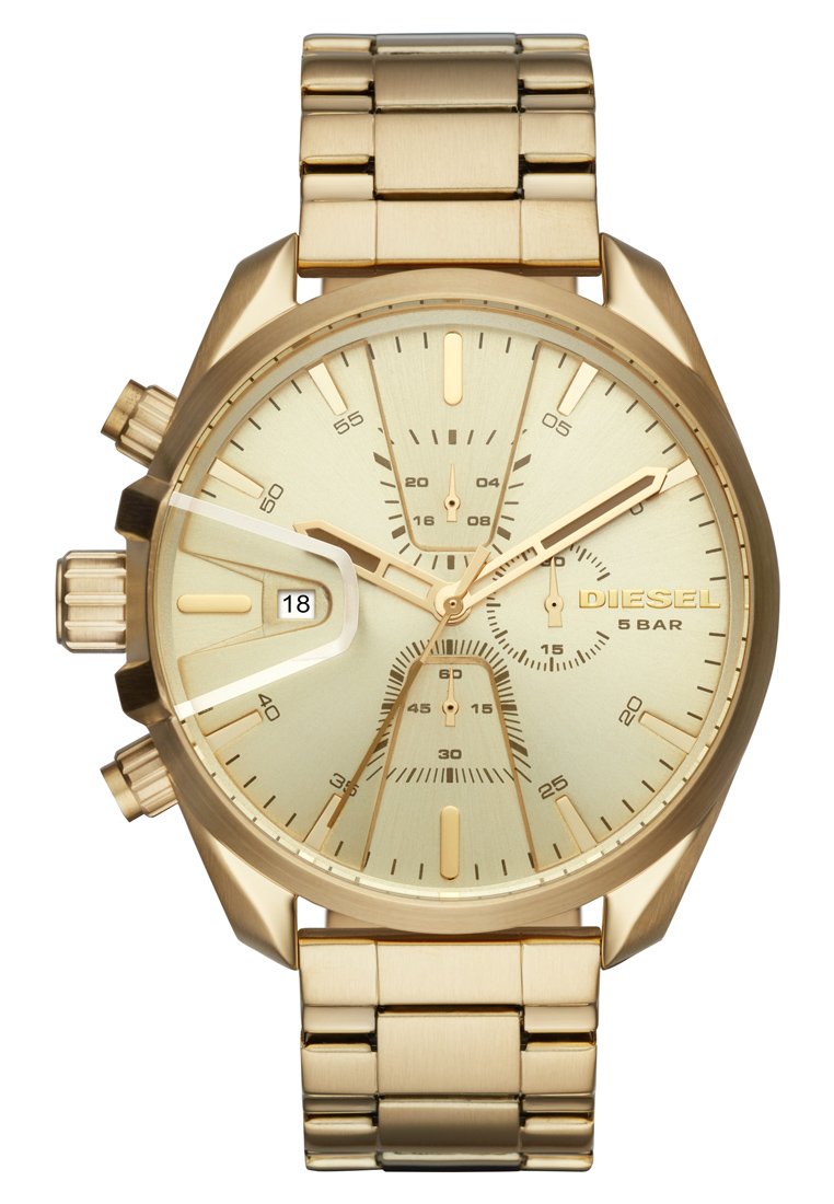 Diesel MS9 CHRONO - Chronograph watch - gold-coloured