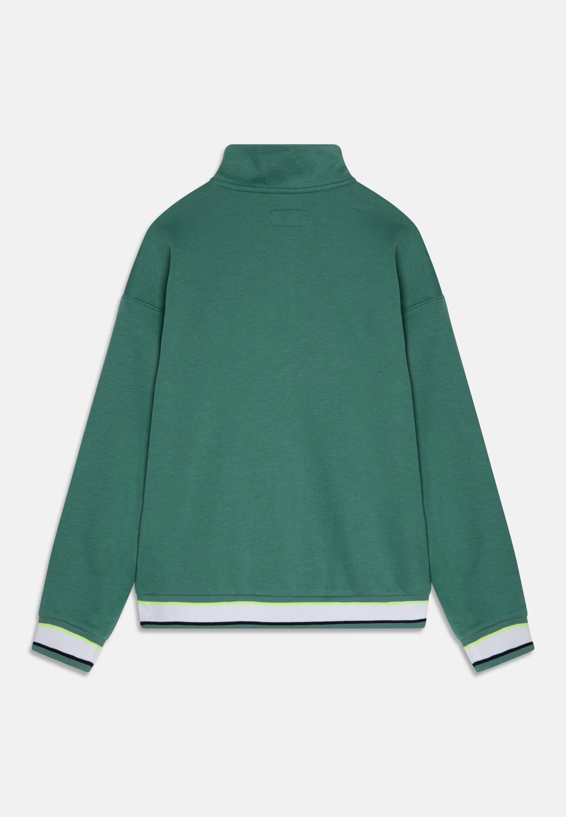 Converse SPORT CORE HALF ZIP - Sweatshirt - algae coast/mottled teal