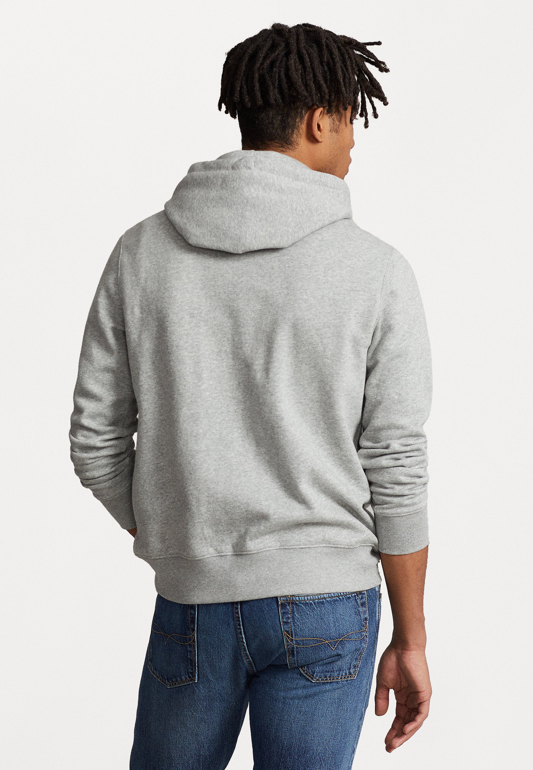 Polo Ralph Lauren HOOD LONG SLEEVE - Hoodie - grey