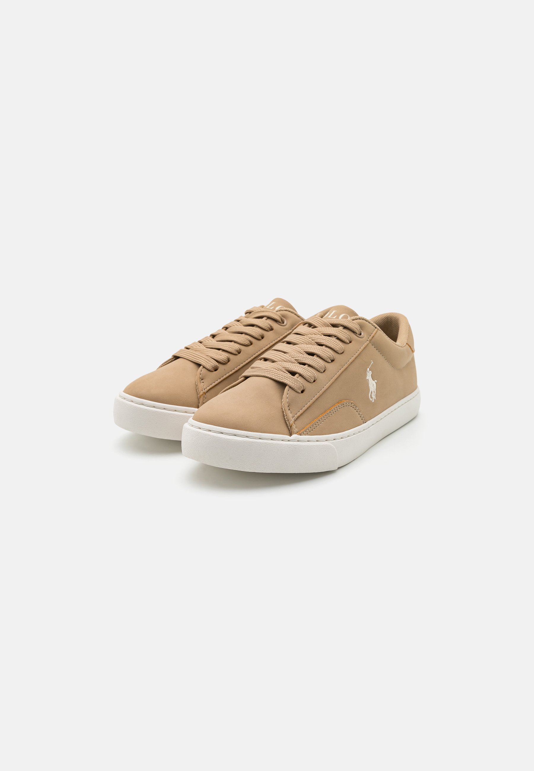 Polo Ralph Lauren THERON UNISEX - Trainers - sand micro/cream/sand