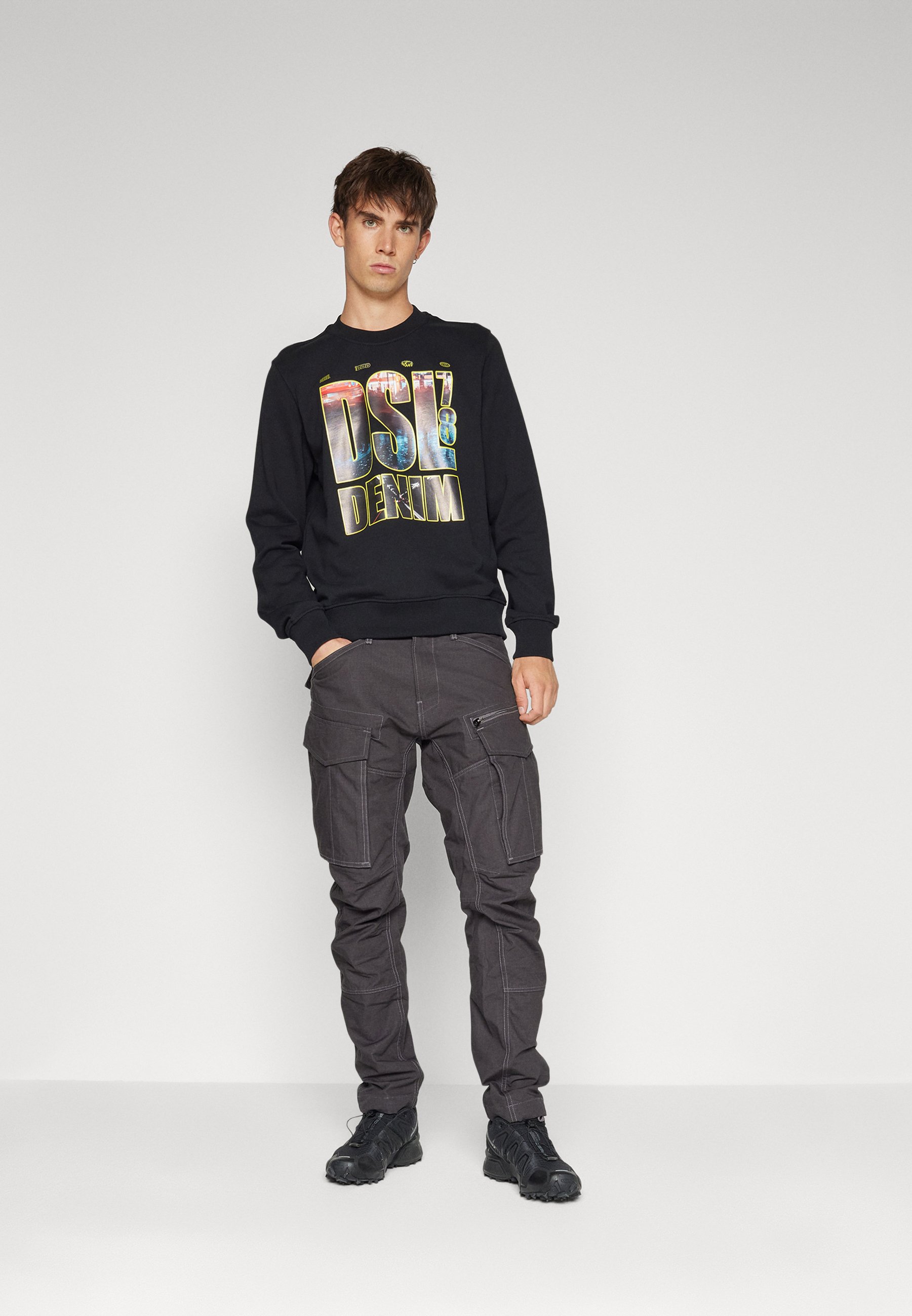 Diesel GINN - Sweatshirt - black