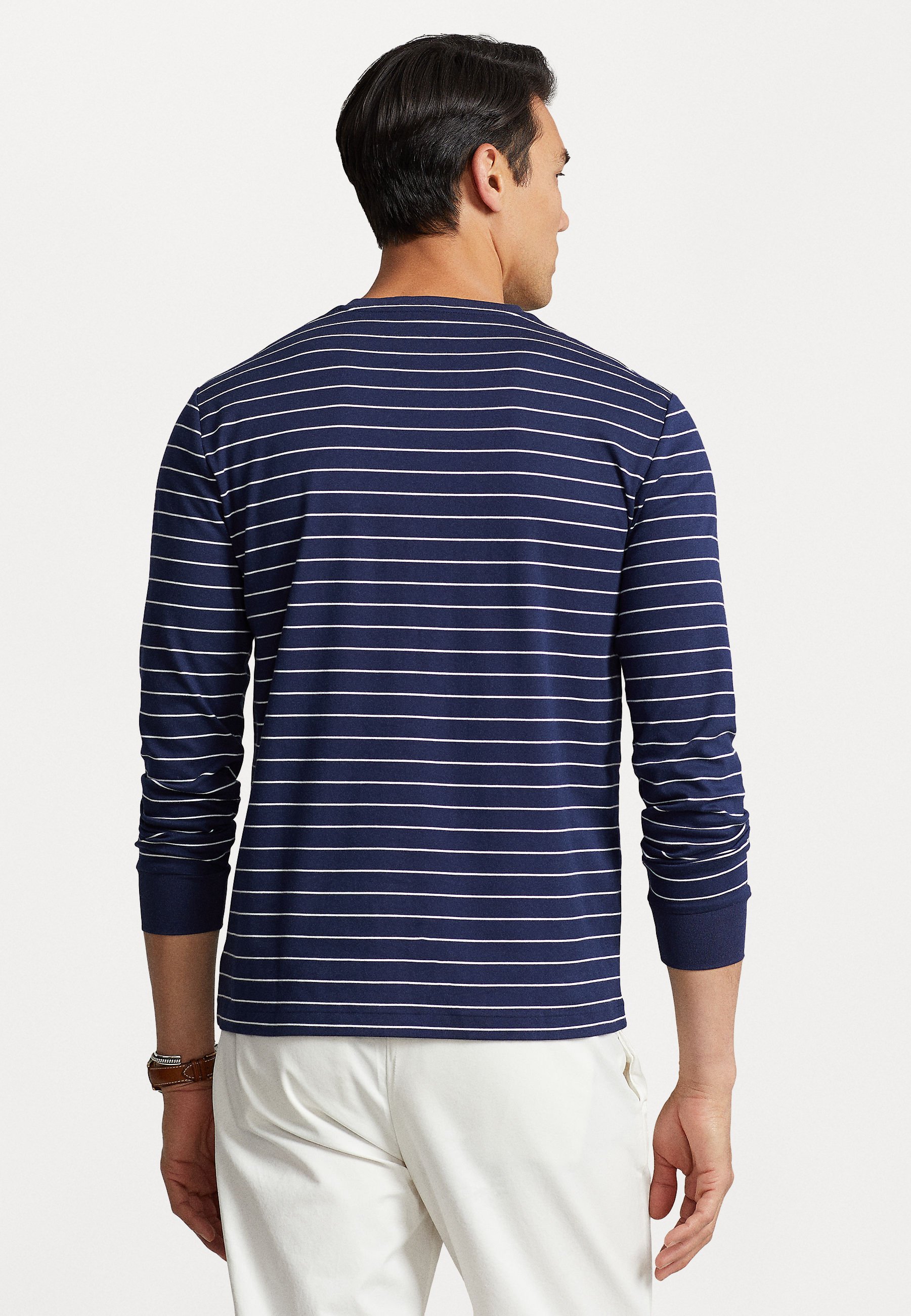 Polo Ralph Lauren LONG SLEEVE - Long sleeved top - blue