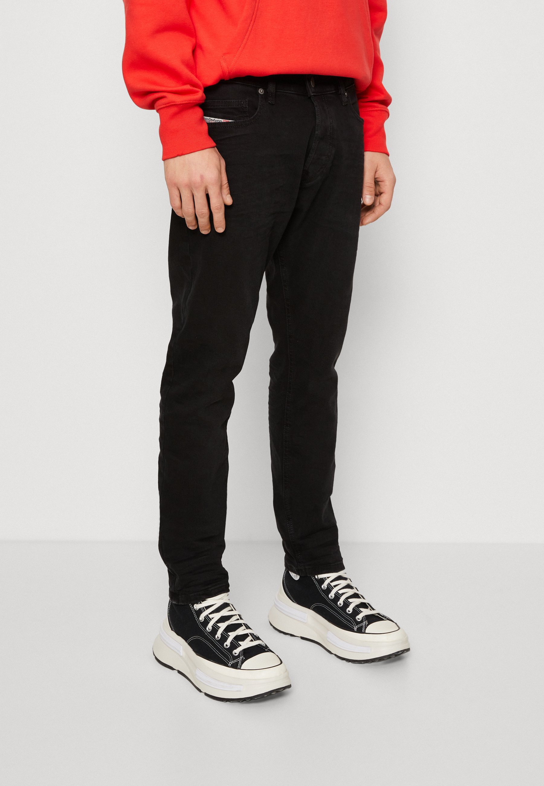 Diesel LUSTER - Slim fit jeans - black/gray/black denim