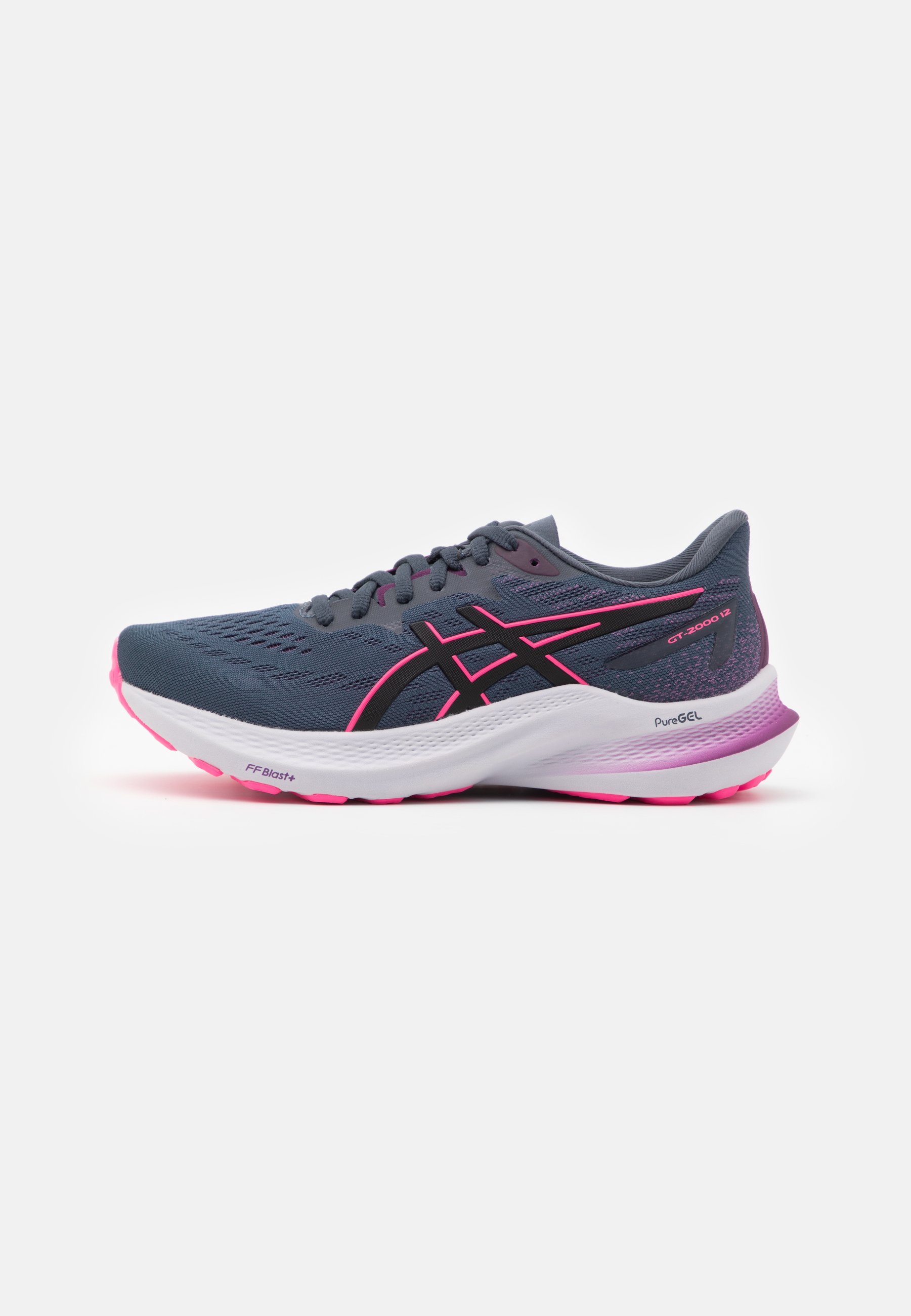 ASICS GT 2000 12 - Stabilty running shoes - tarmac/black/dark grey