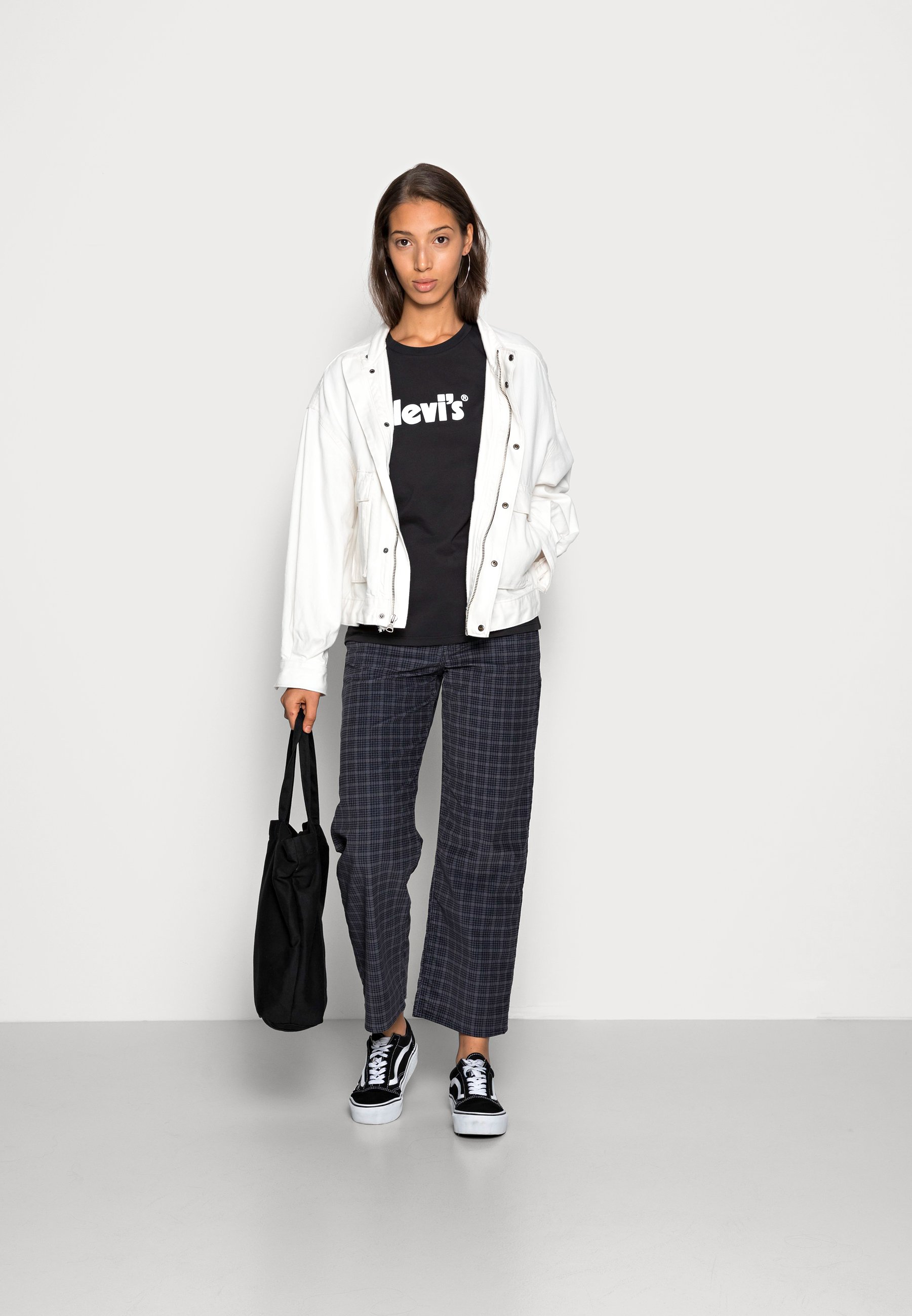 Levi's® THE PERFECT TEE - Print T-shirt - caviar/black