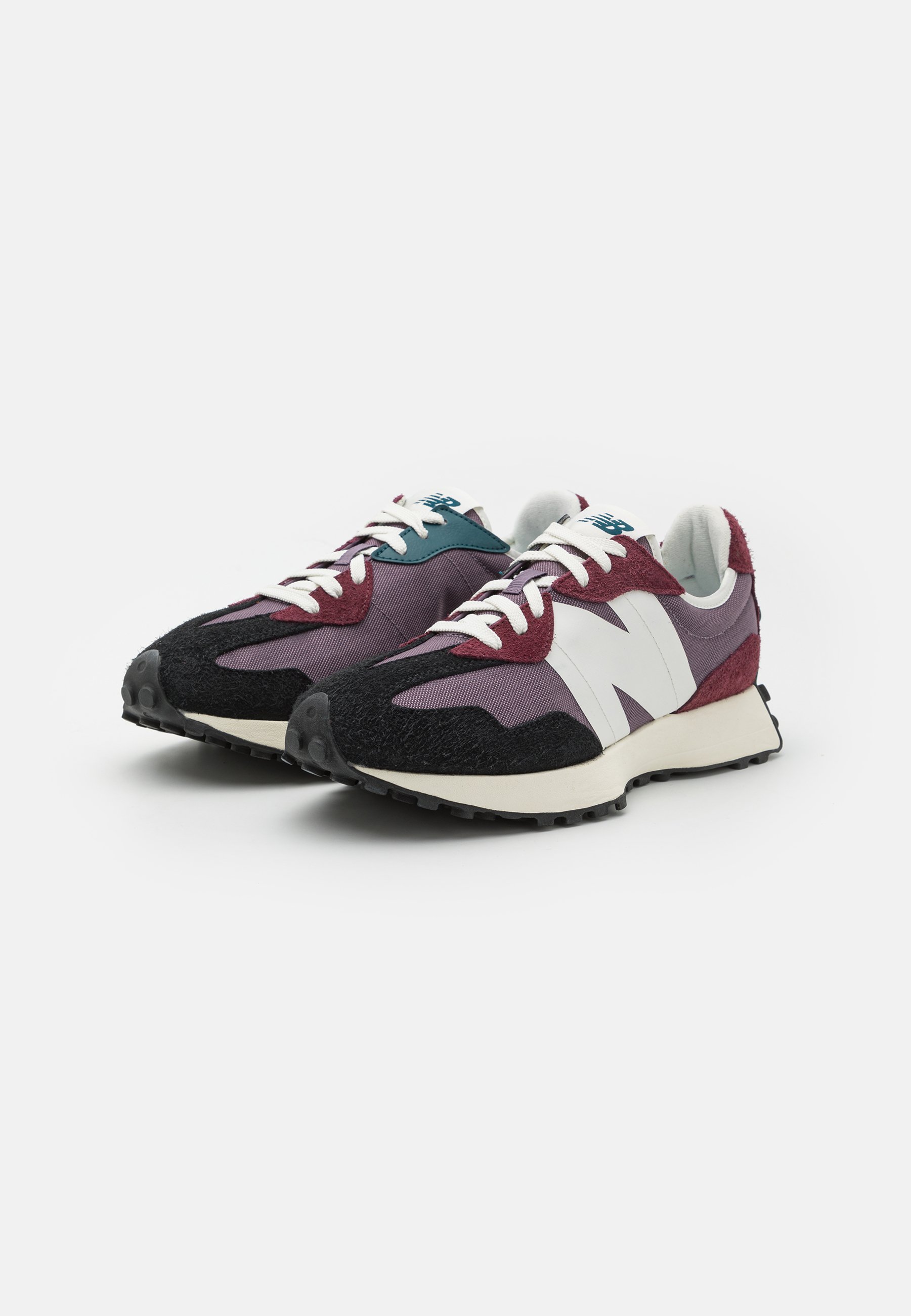 NB MS 327 UNISEX - Trainers - burgundy/turquoise