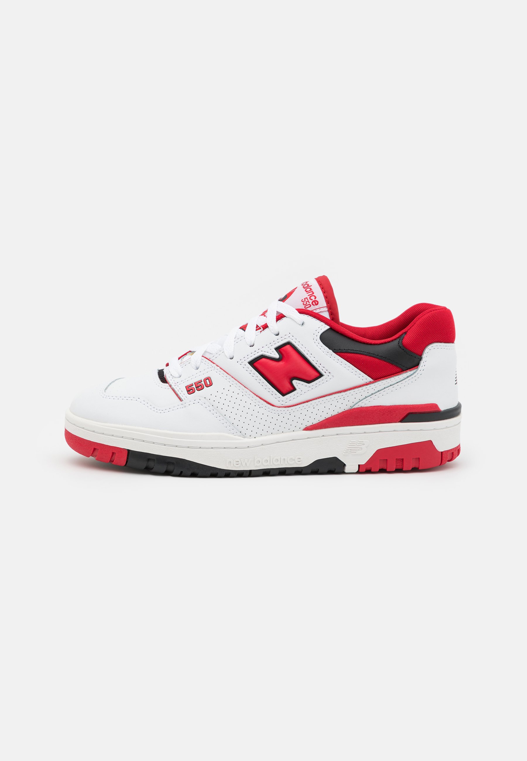 NB BB550 UNISEX - Trainers - white/red/white