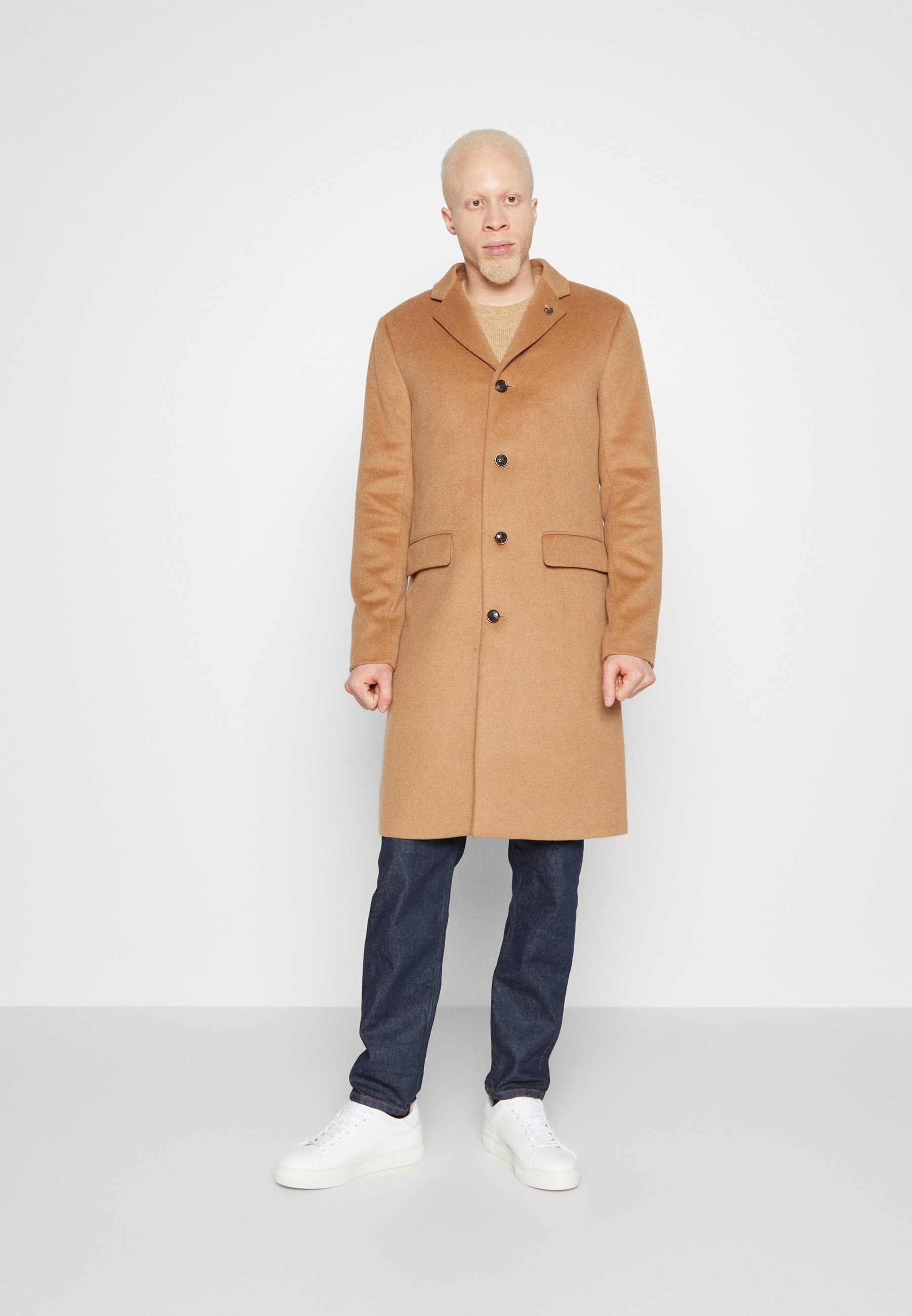 Scotch & Soda CLASSIC BLEND OVERCOAT - Classic coat - camel