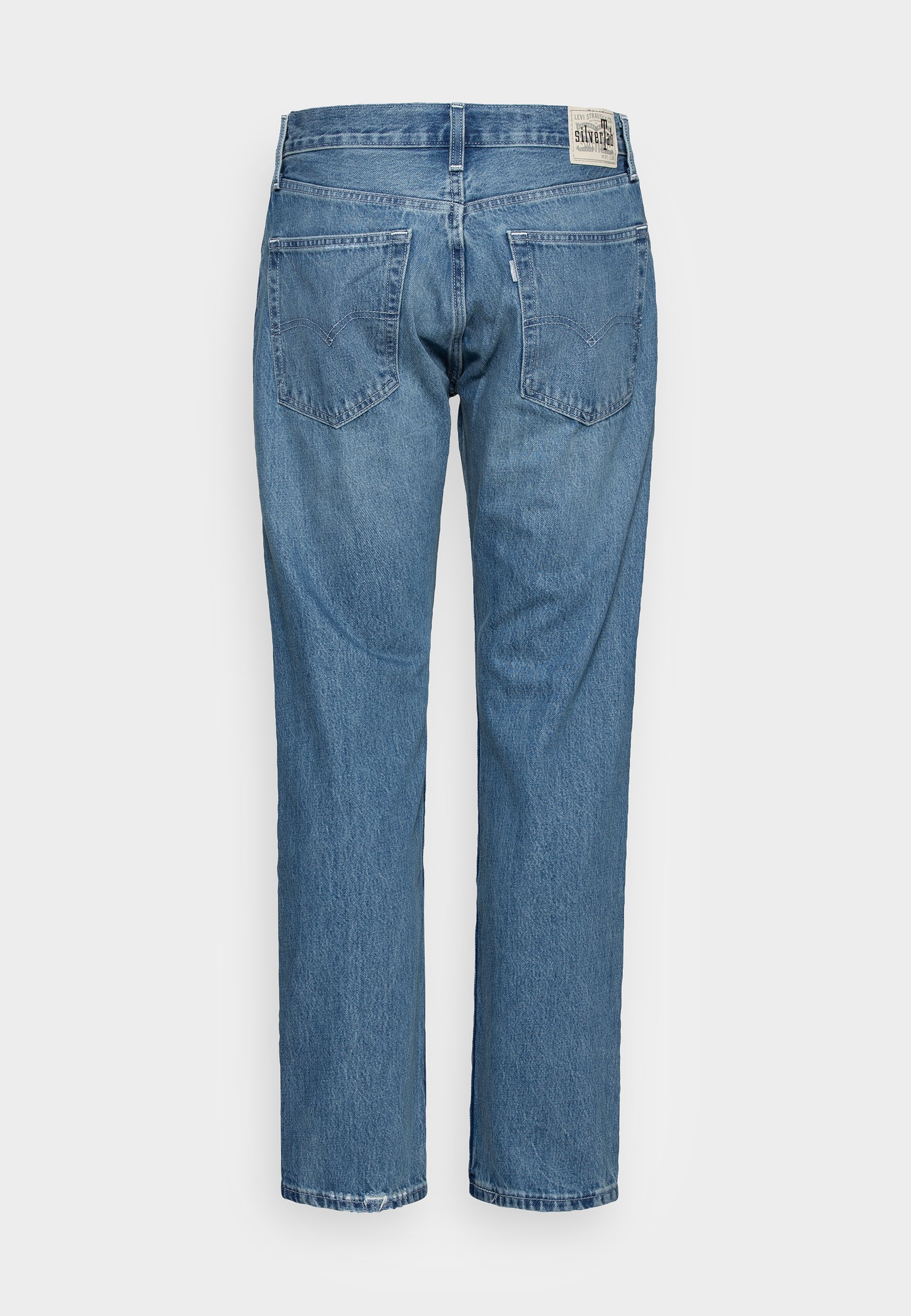 Levi's® SILVERTAB STRAIGHT - Straight leg jeans - z3677 medium indigo/light-blue denim