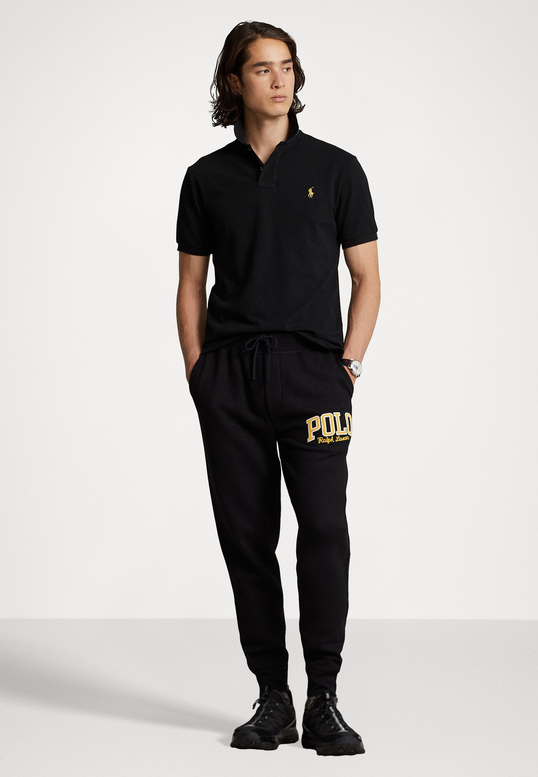 Polo Ralph Lauren SHORT SLEEVE - Polo shirt - black