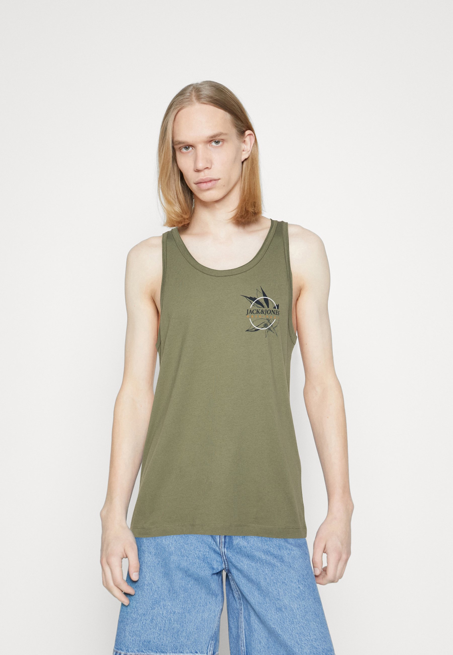 Jack &Jones JORCRAYO - Top - oil green/khaki