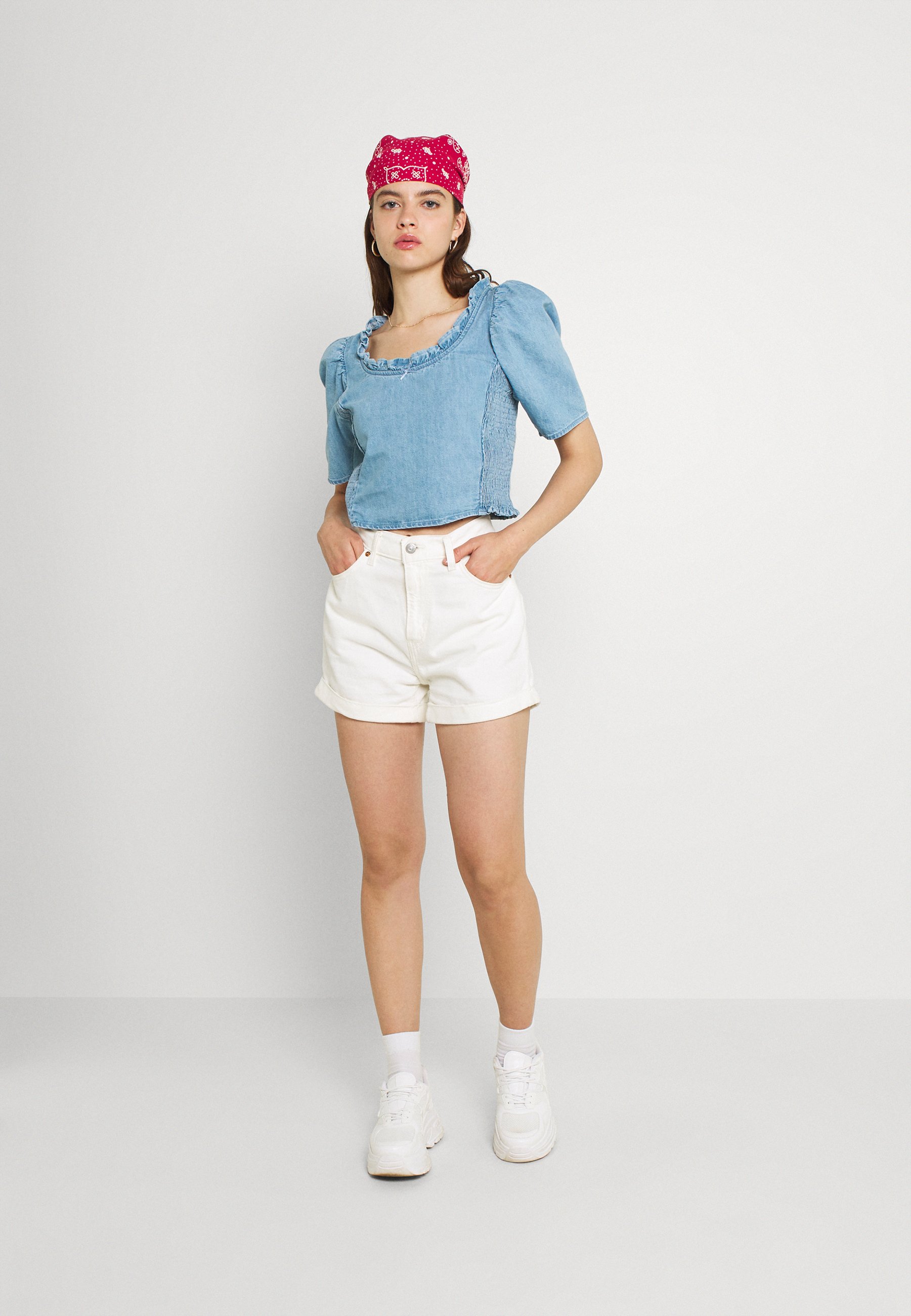 Levi's® LOUISE BLOUSE - Blouse - hey friend/light-blue denim