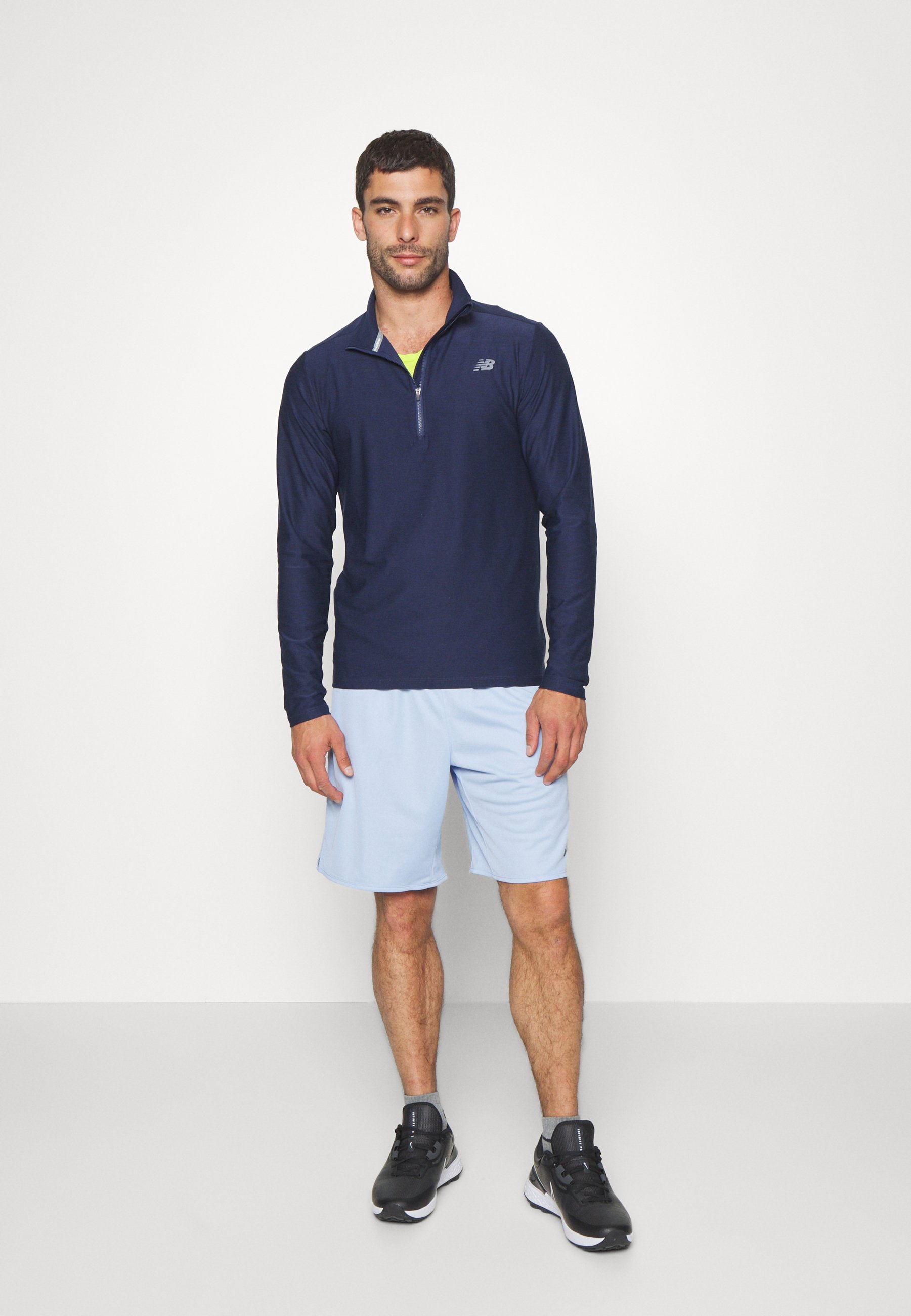NB CORE SPACE DYE 1/4 ZIP - Long sleeved top - team royal/blue