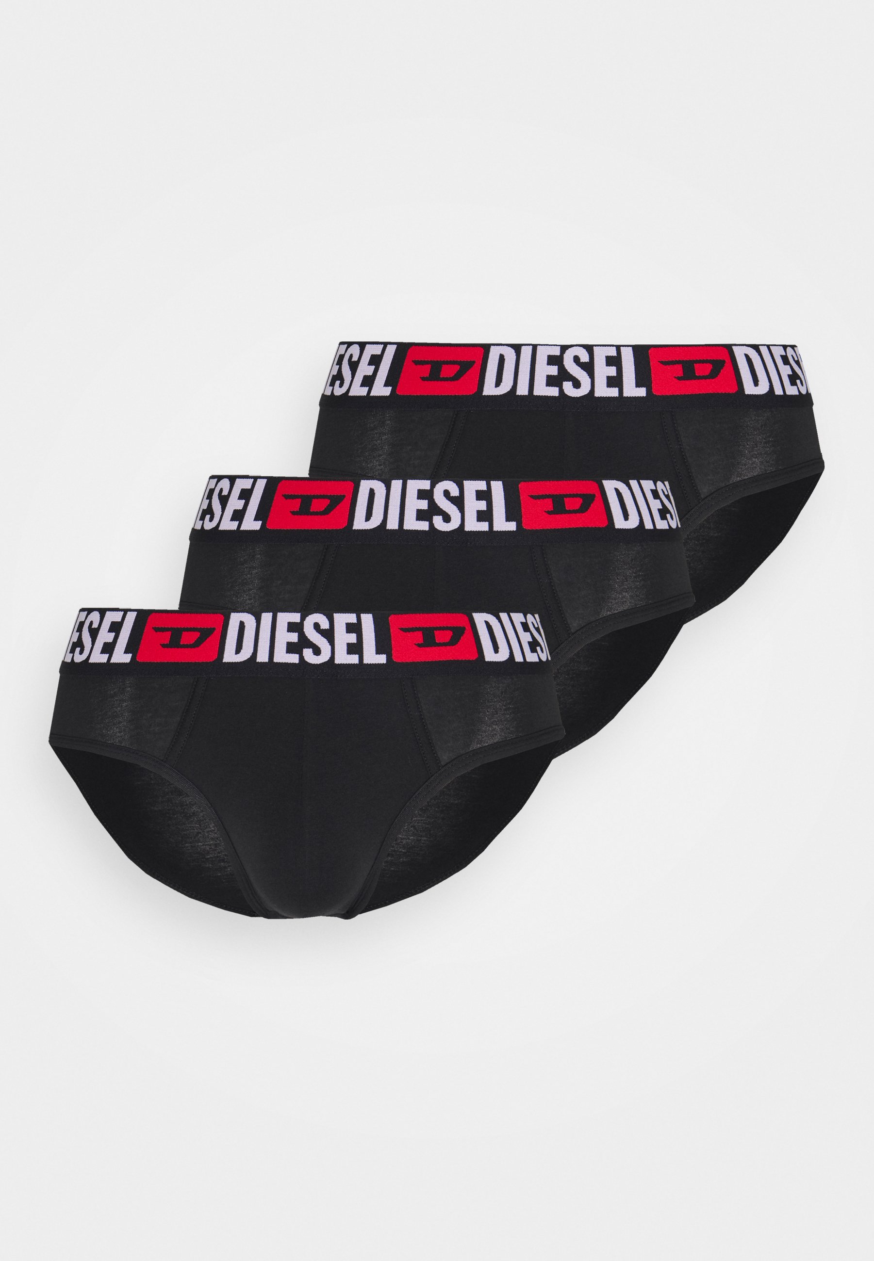 Diesel 3 PACK - Briefs - black