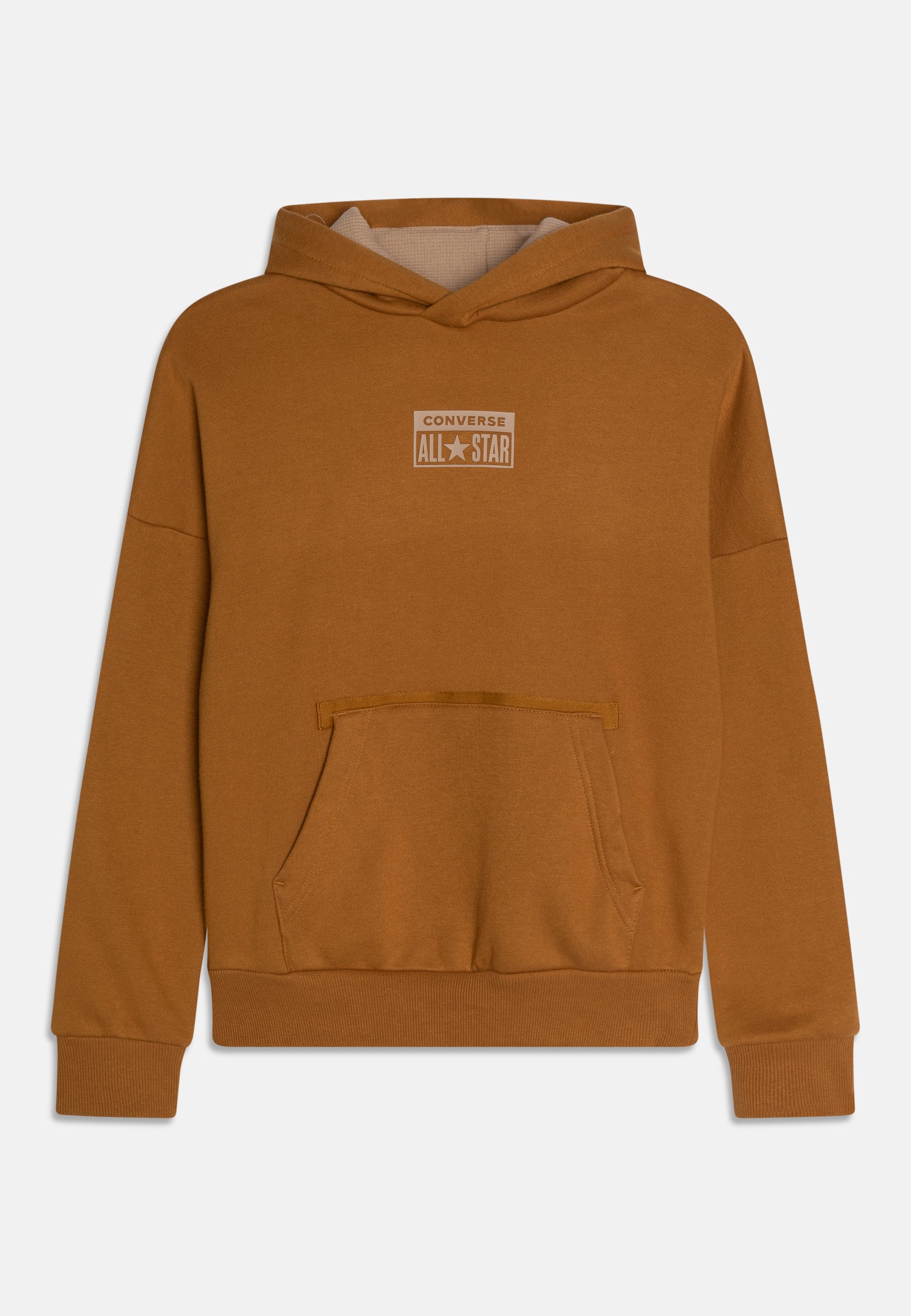 Converse HOODIE UNISEX - Sweatshirt - dark soba/mustard yellow