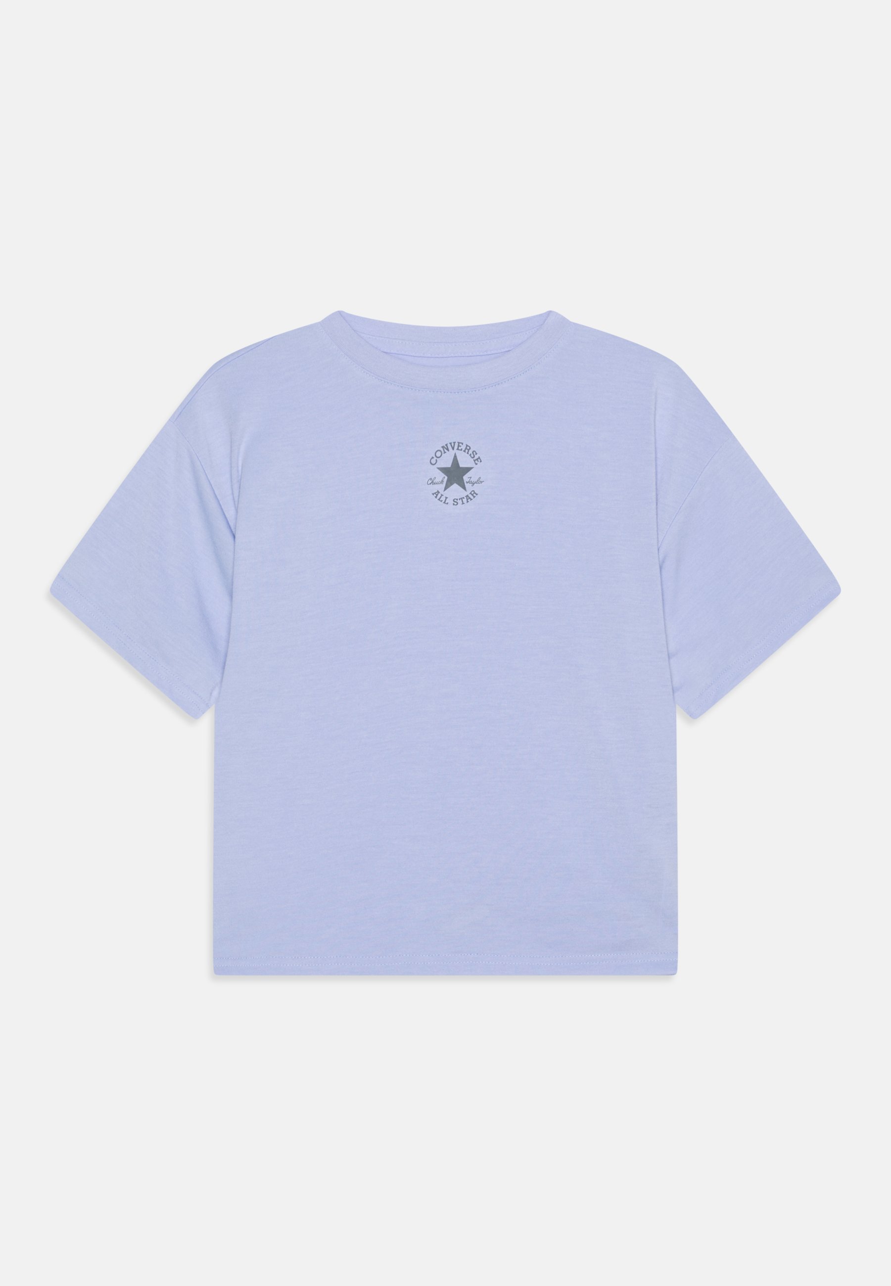 Converse CHUCK PATCH BOXY - Print T-shirt - mystic sky/lilac