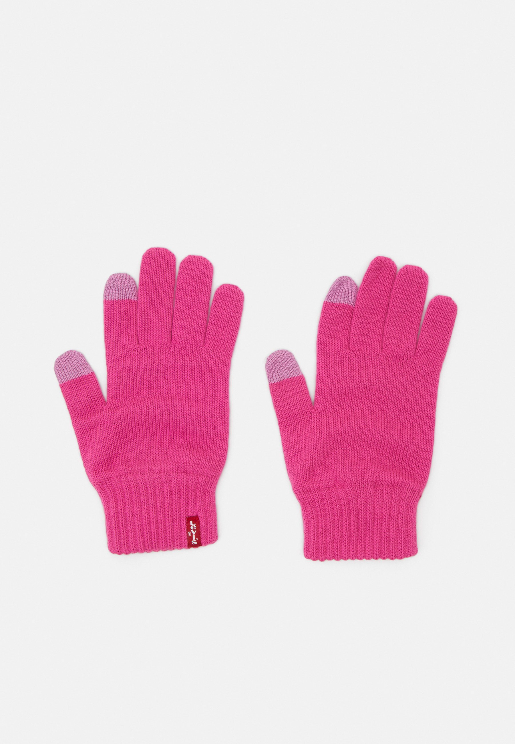 Levi's® BEN TOUCH SCREEN GLOVES - Gloves - dark pink/pink